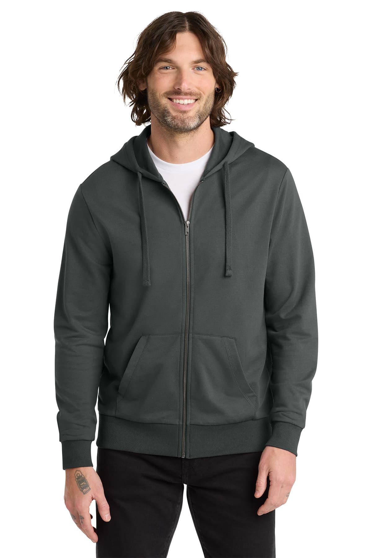 Allmade Unisex Organic French Terry Full-Zip Hoodie