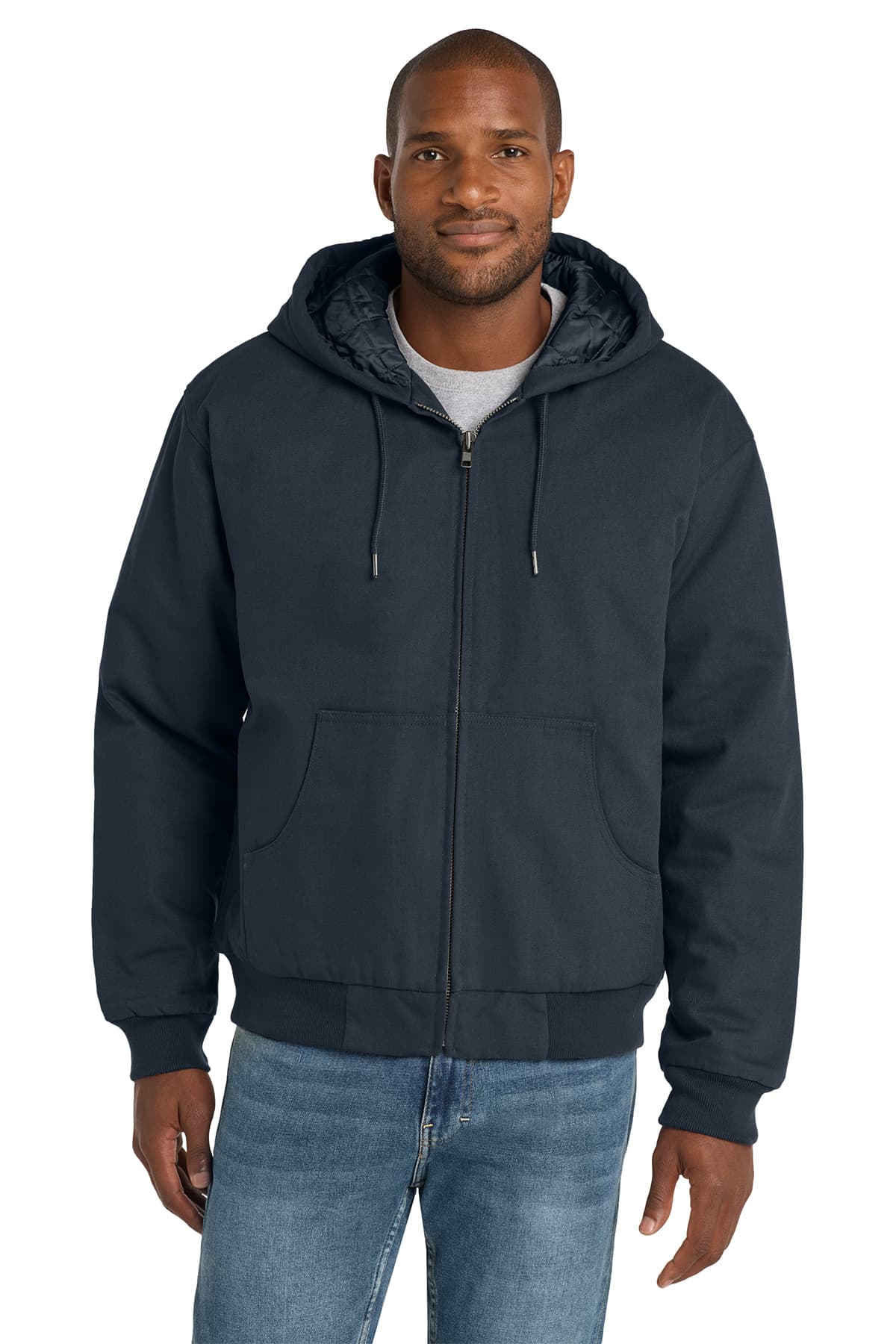 CornerStone Duck Cloth Hooded Work Jacket