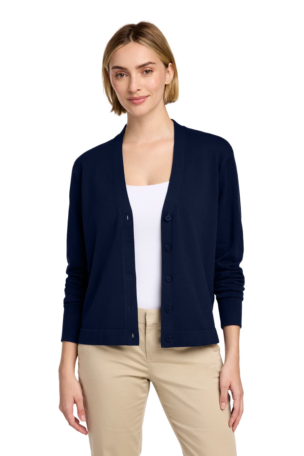 Brooks Brothers Women’s Cotton Stretch Cardigan Sweater