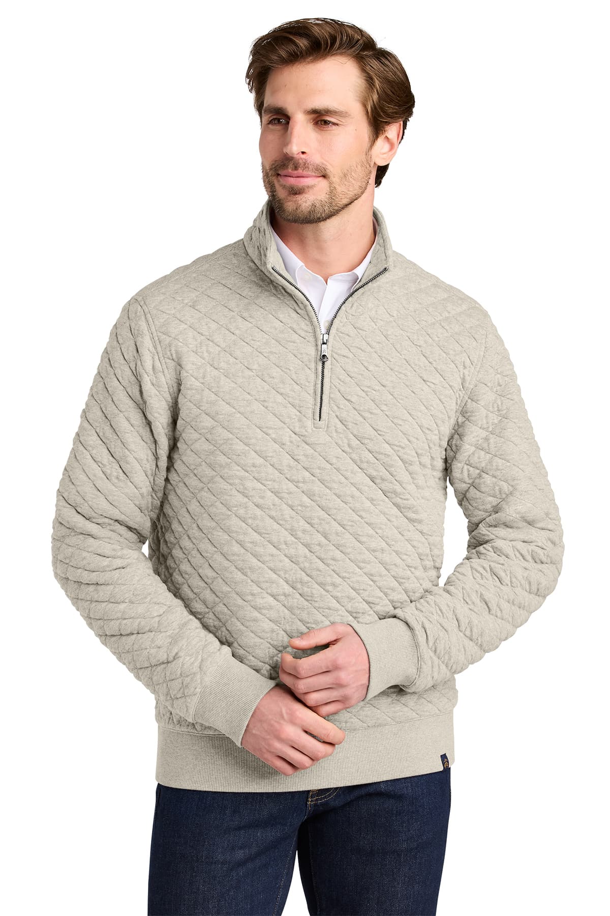 Brooks Brothers Diamond Quilt 1/4-Zip