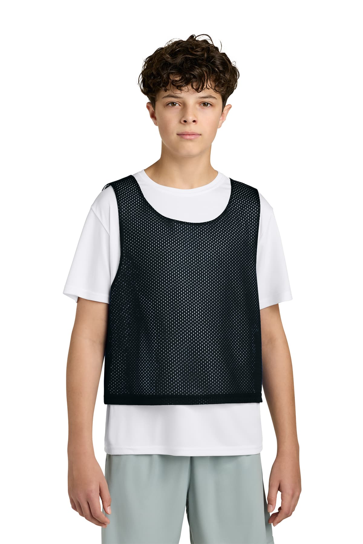 Sport-Tek Youth Lacrosse Reversible Pinnie