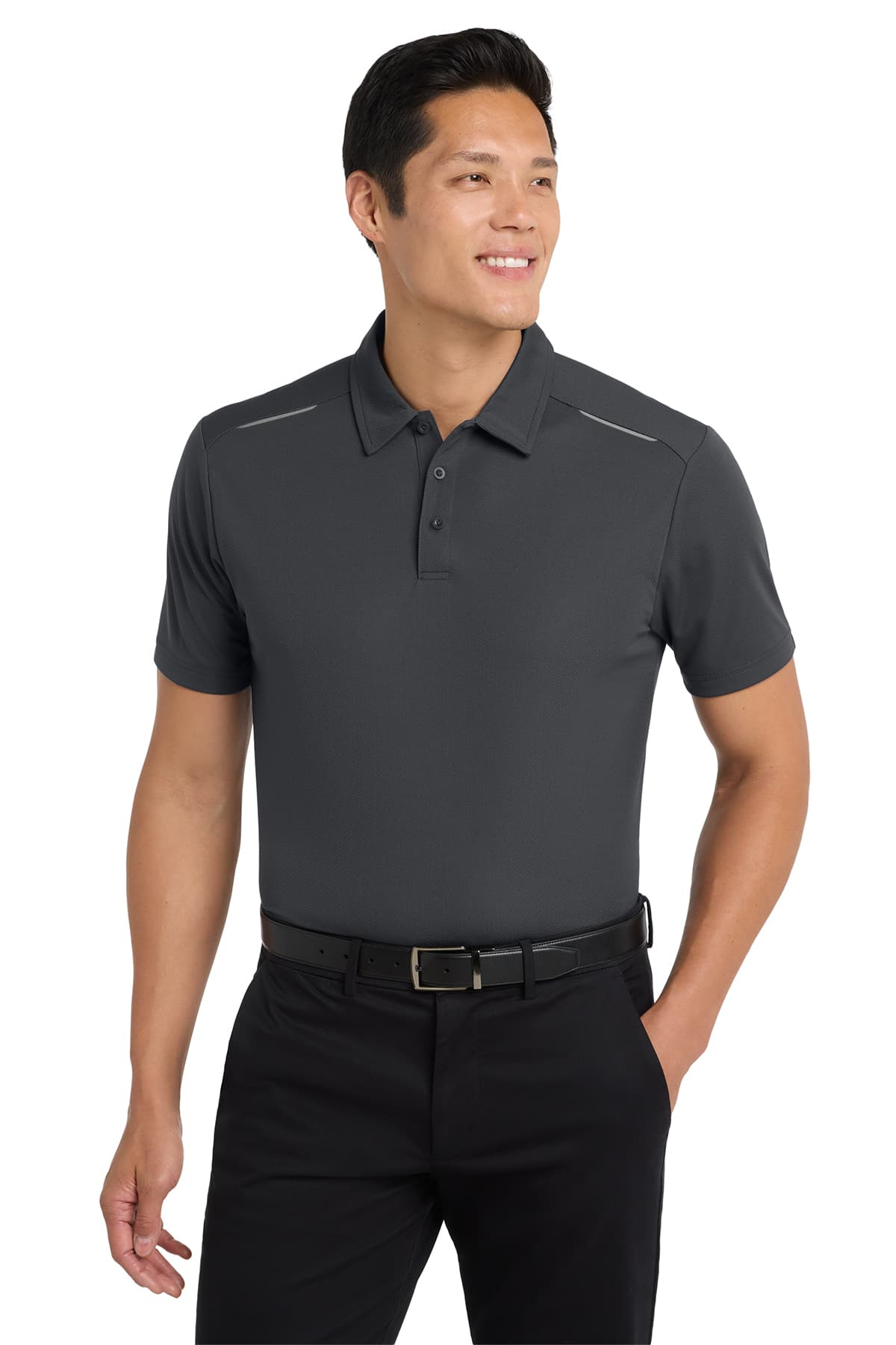 Port Authority Pinpoint Mesh Polo