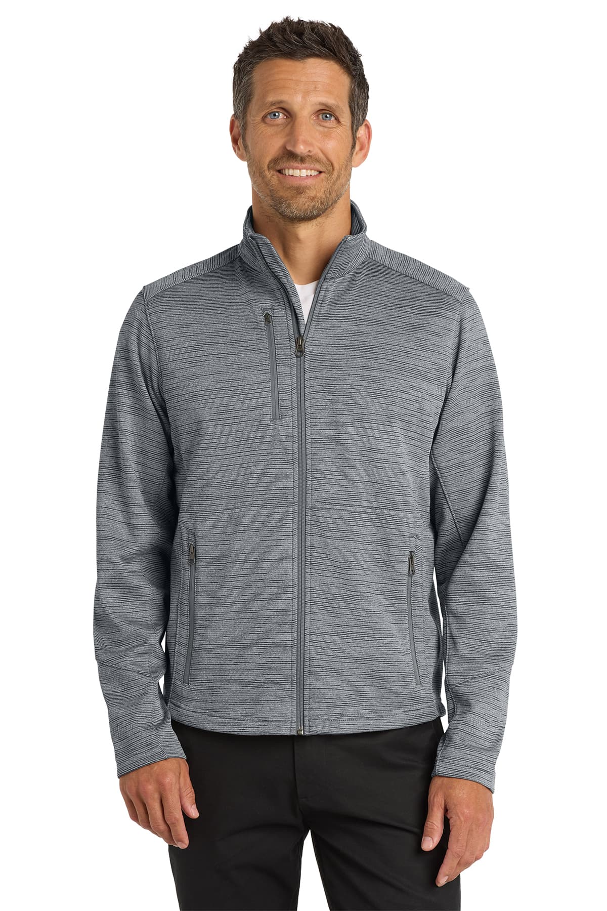 Port Authority Digi Stripe Fleece Jacket