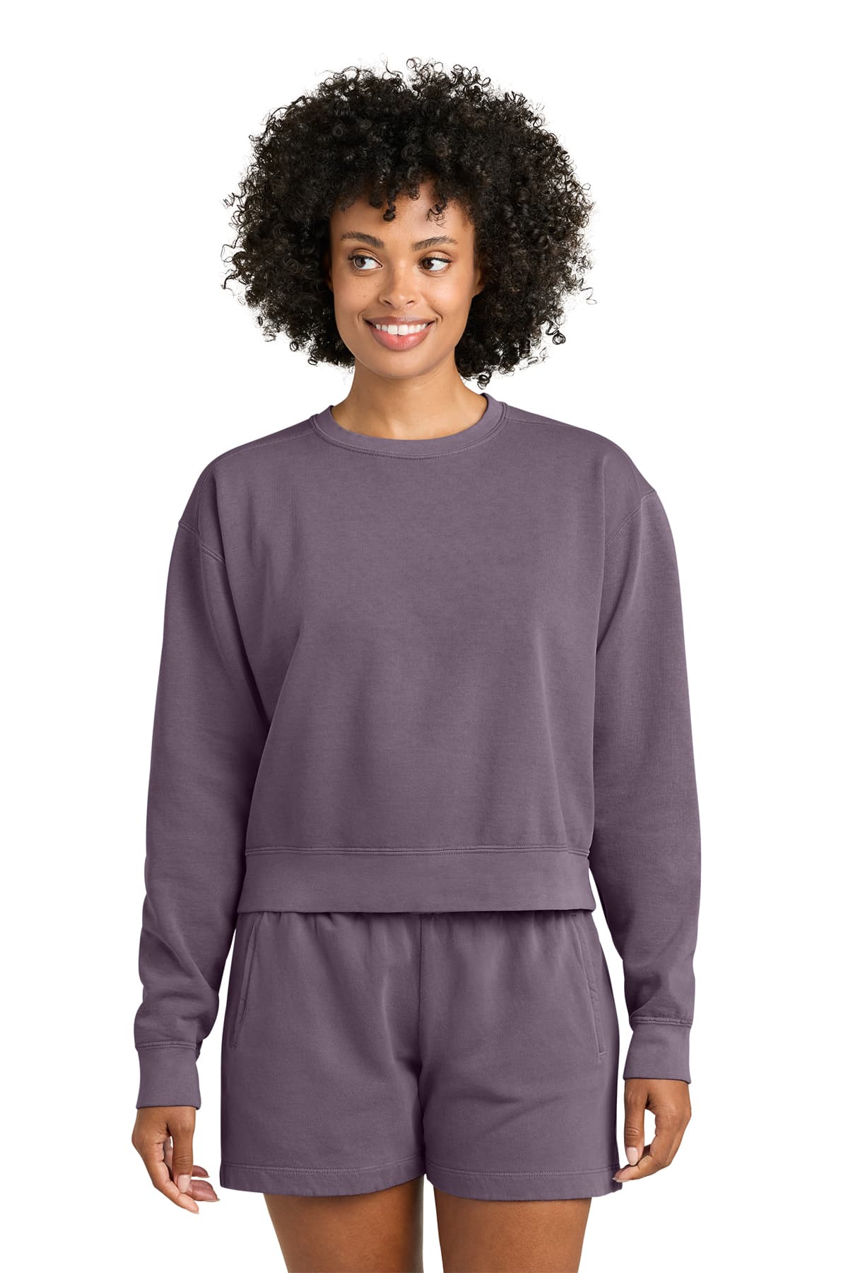 Comfort Colors Women’s Mid-Length Crewneck Sweatshirt