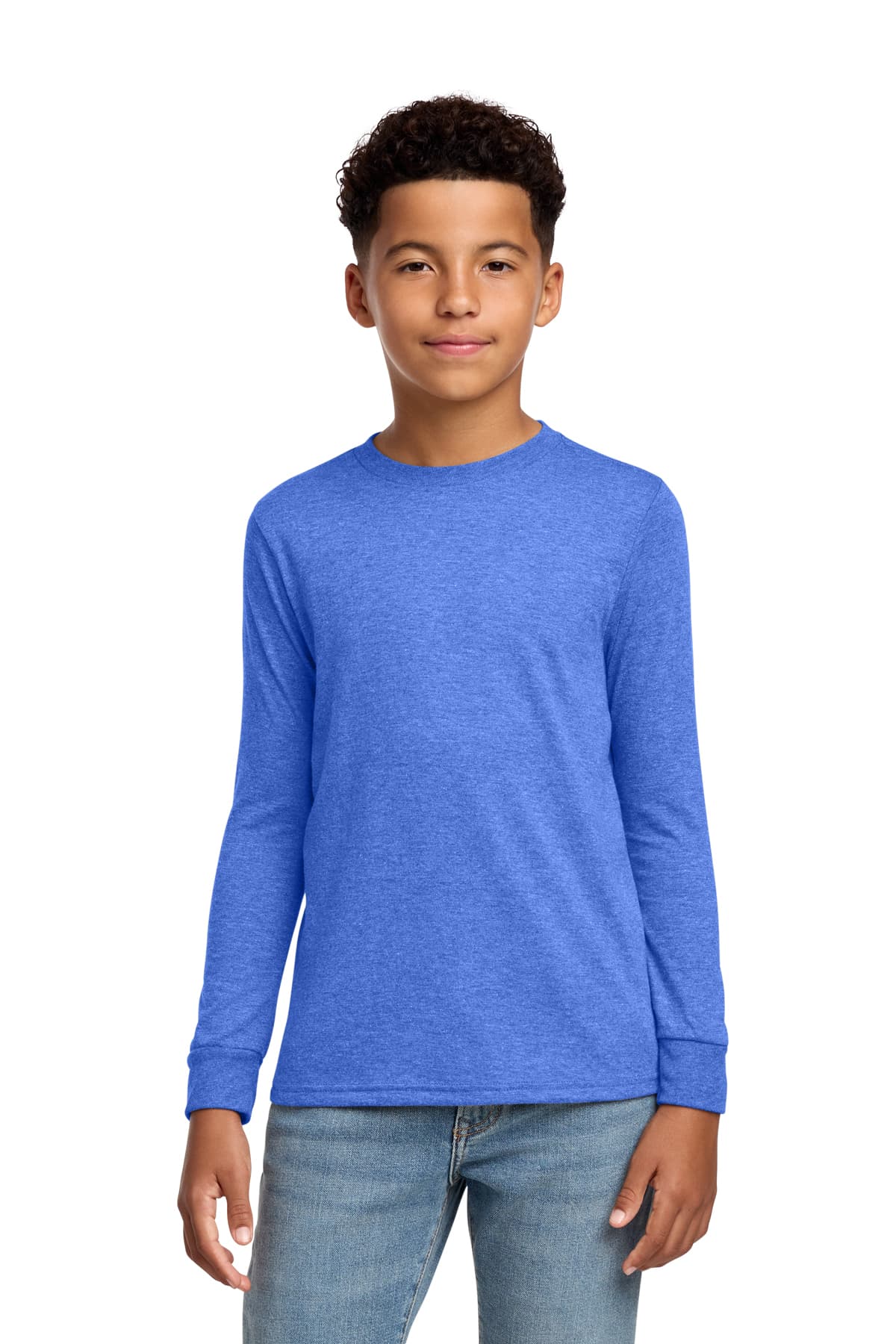 District Youth Perfect Tri Long Sleeve Tee