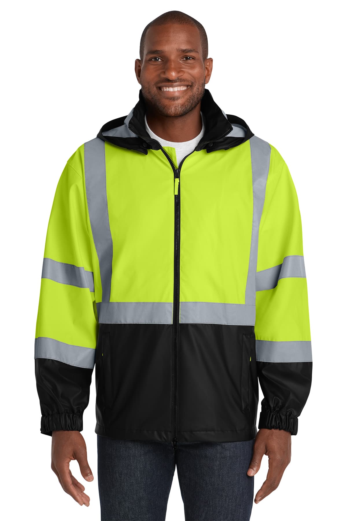 CornerStone ANSI 107 Class 3 Safety Windbreaker