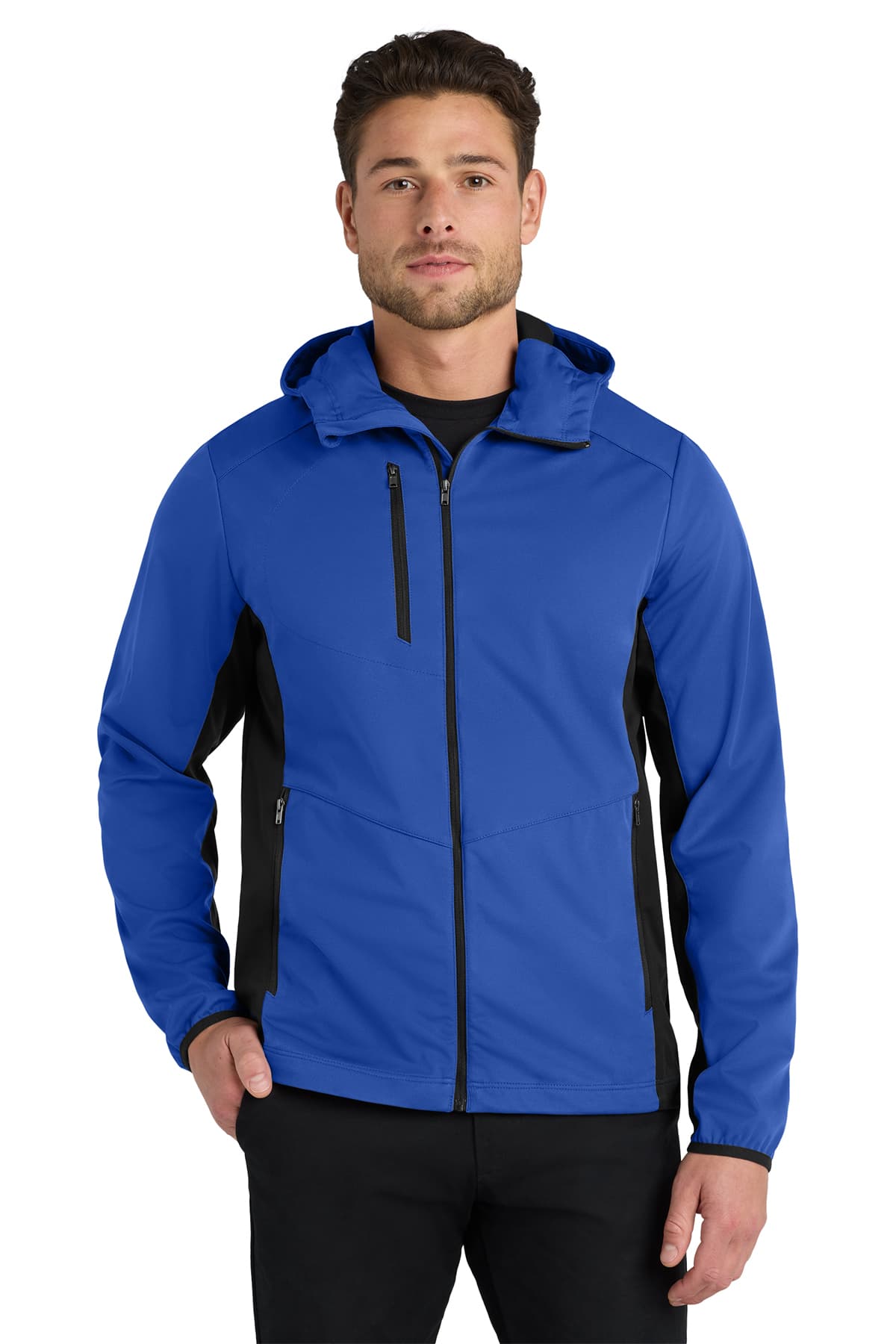 Port Authority Active Hooded Soft Shell Jacket