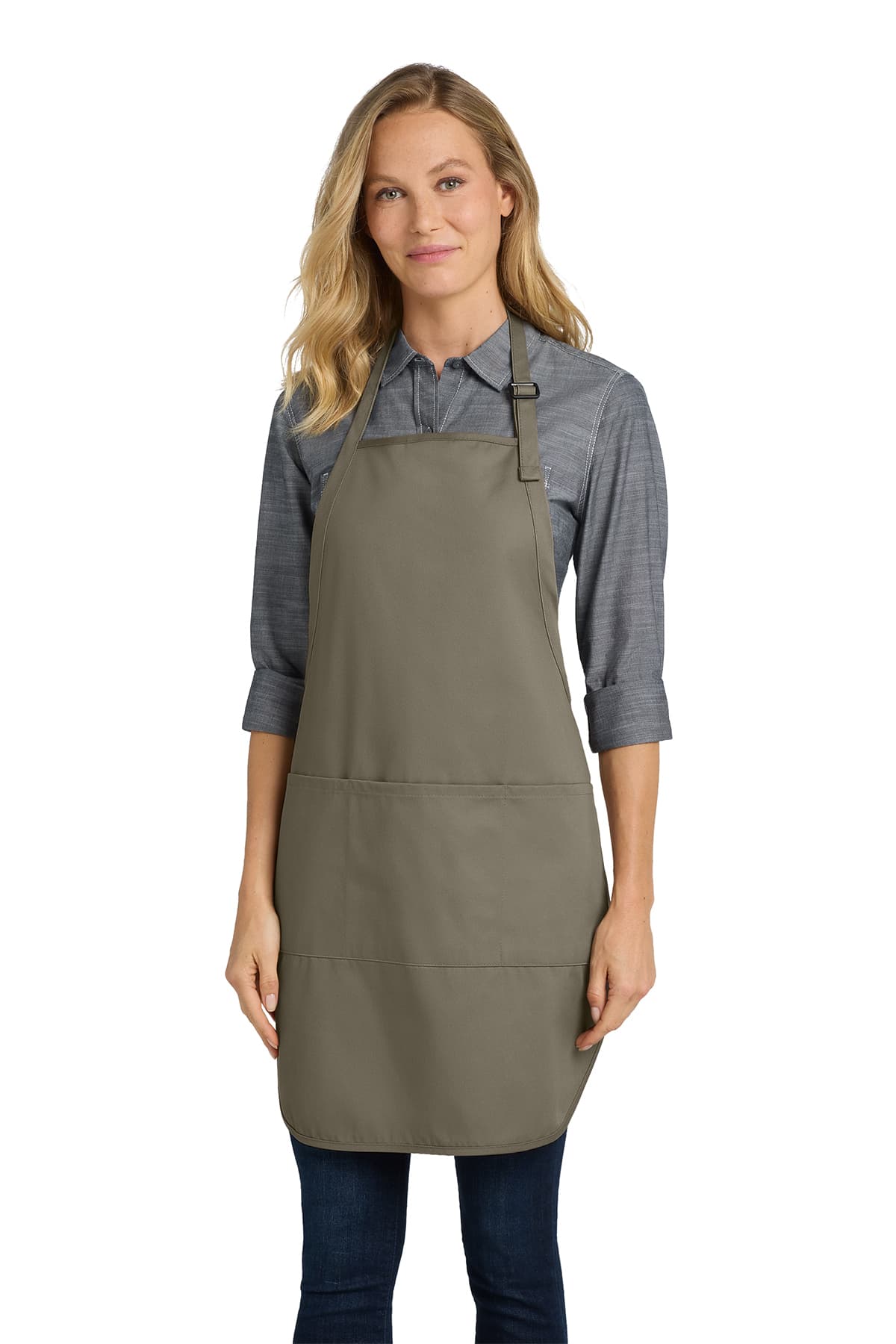 Port Authority Easy Care Full-Length Apron with Stain Release
