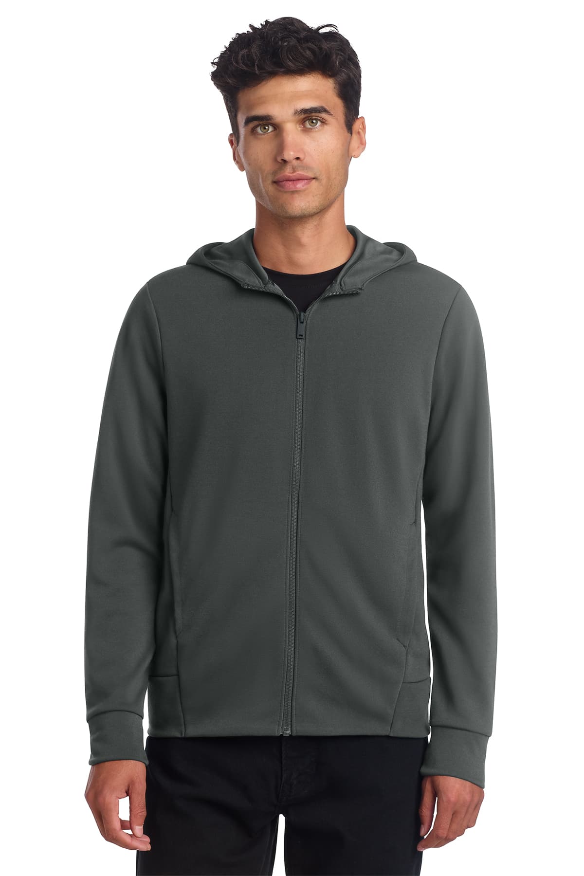 Mercer+Mettle Double-Knit Full-Zip Hoodie