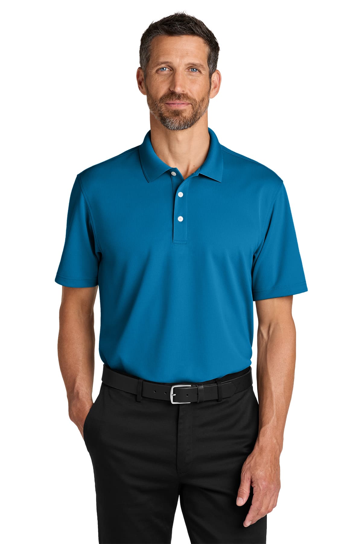 Port Authority Dry Zone Stain-Release Grid Polo
