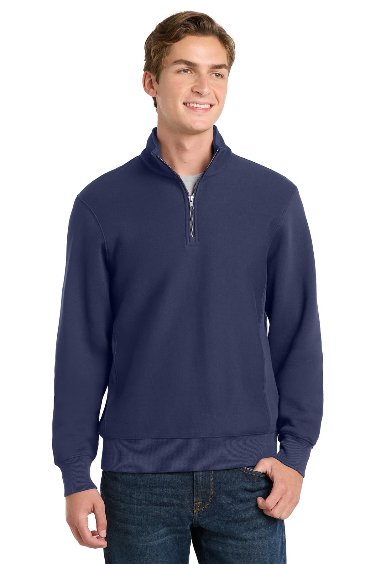 Sport-Tek Super Heavyweight 1/4-Zip Pullover Sweatshirt
