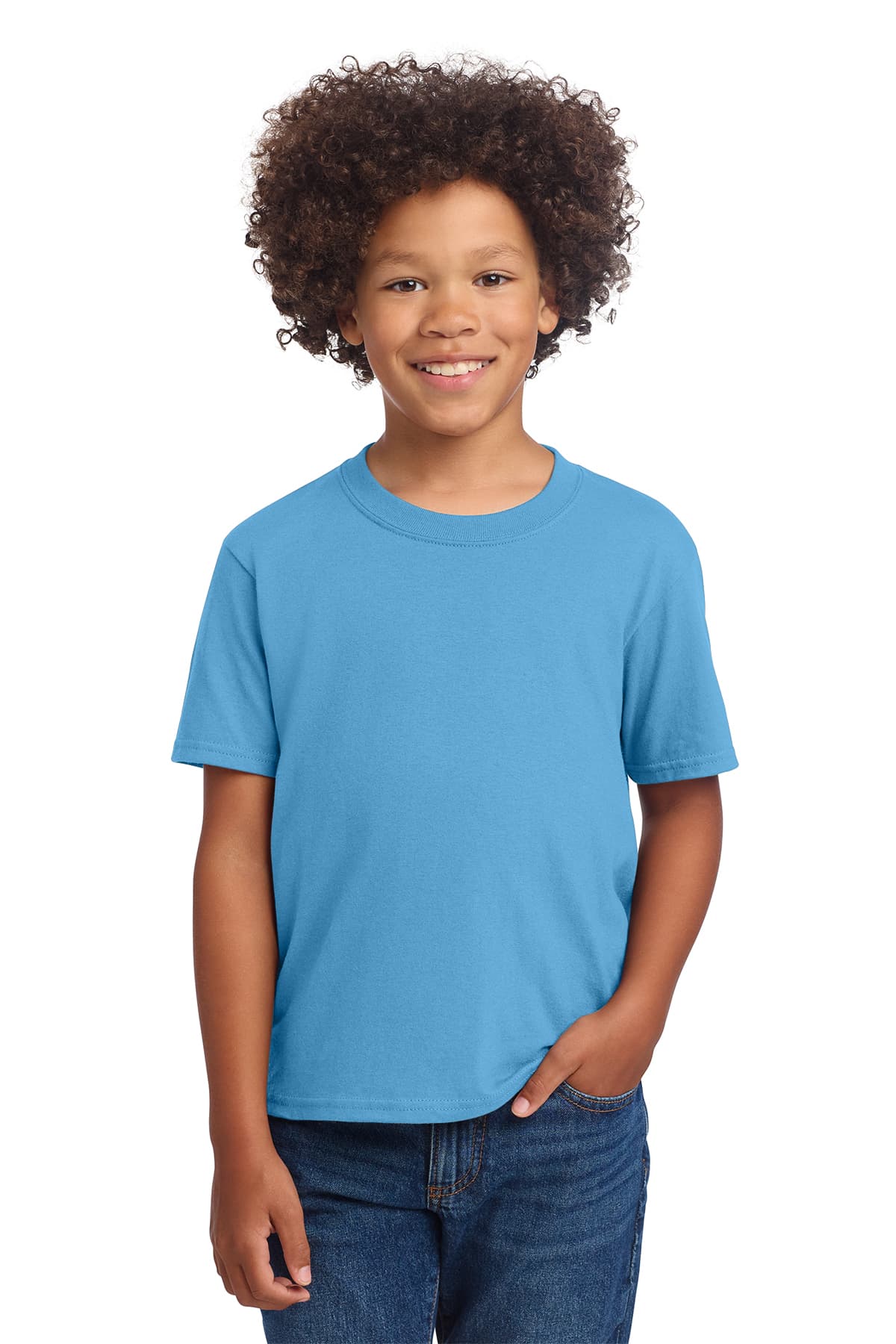 Port & Co Youth Core Cotton DTG Tee