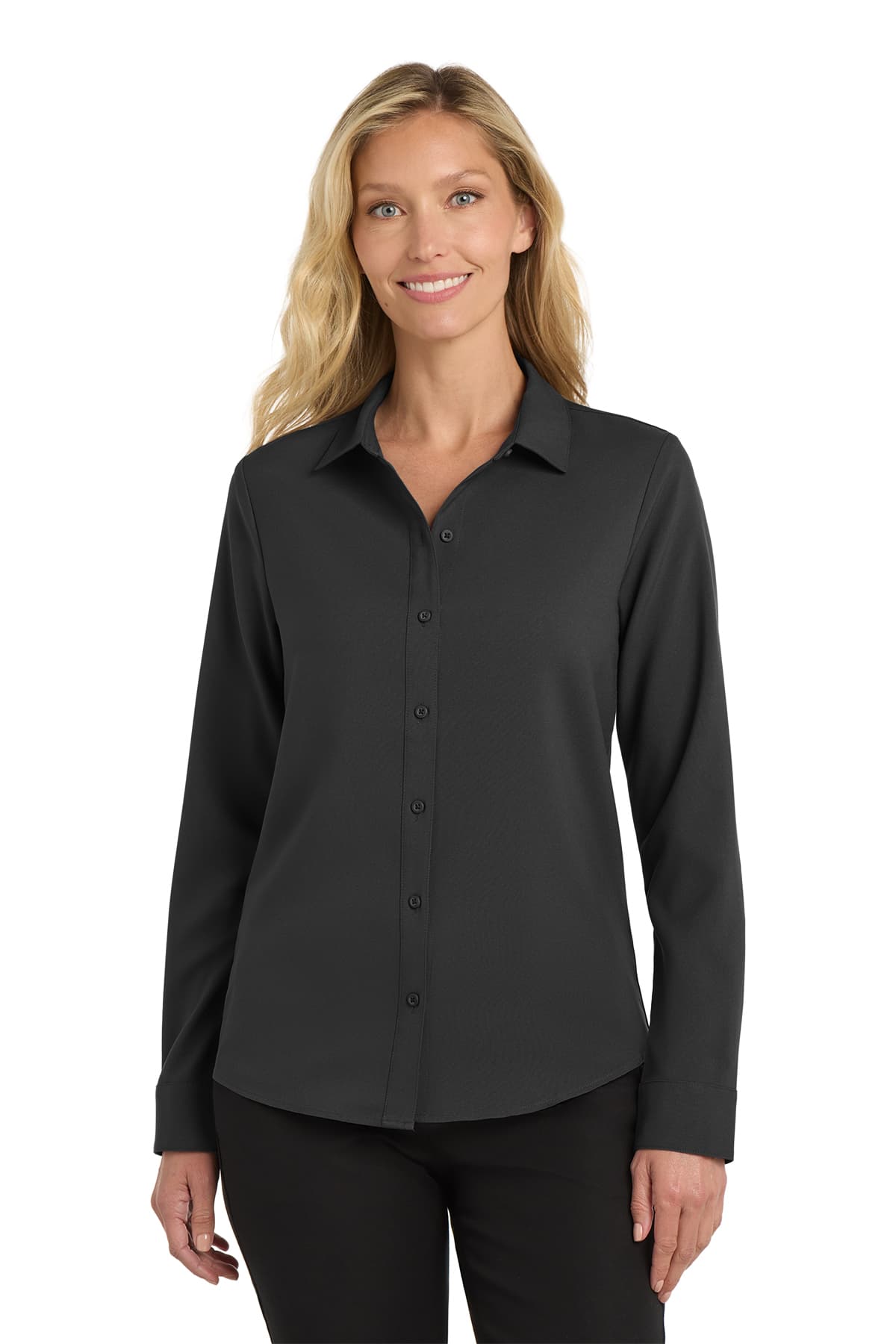 Port Authority Women's Long Sleeve Performance Staff Shirt