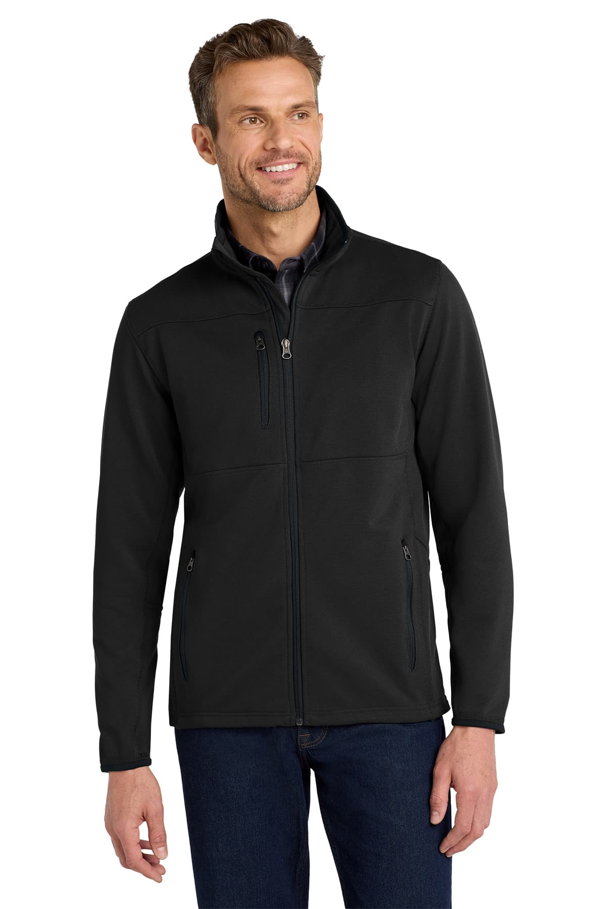 Port Authority Pique Fleece Jacket