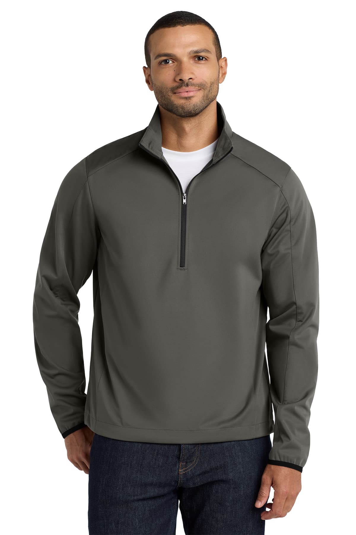 Port Authority Active 1/2-Zip Soft Shell Jacket