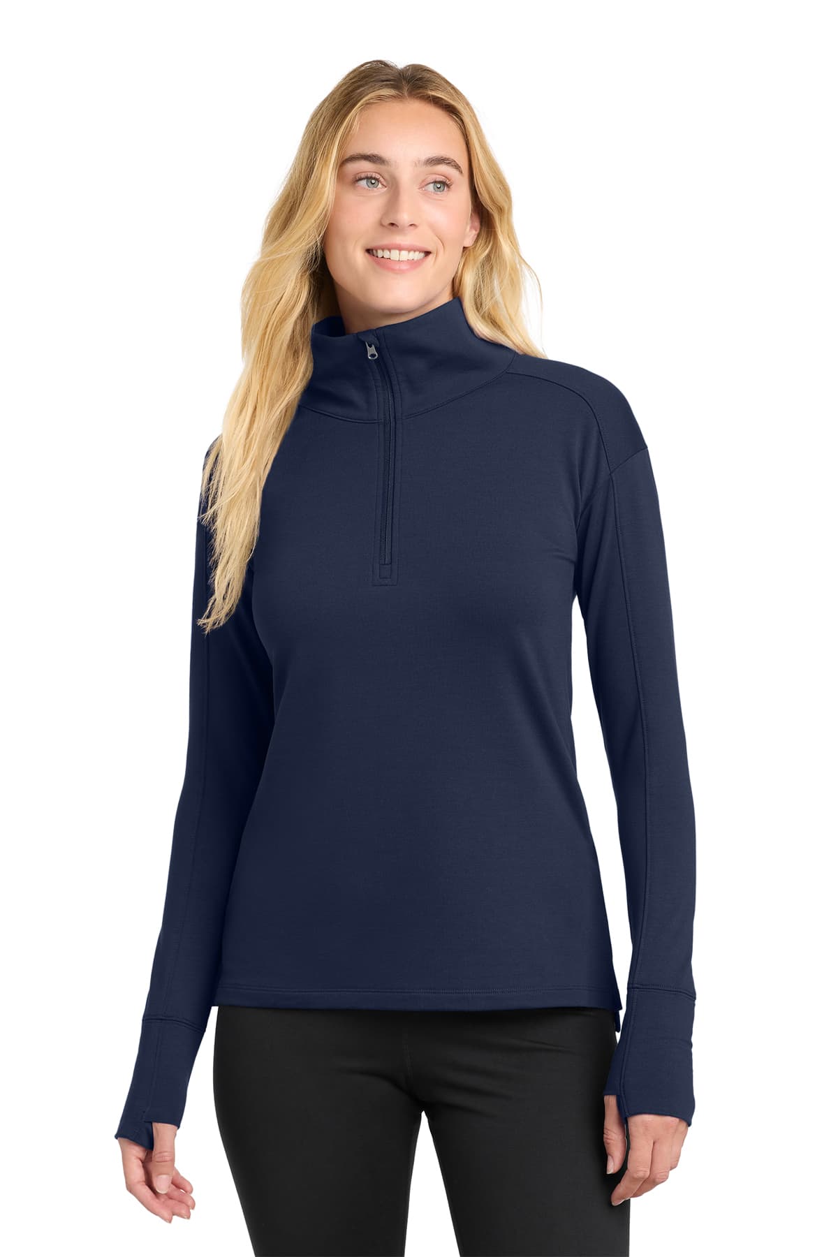 Sport-Tek Women's Sport-Wick Flex Fleece 1/4-Zip