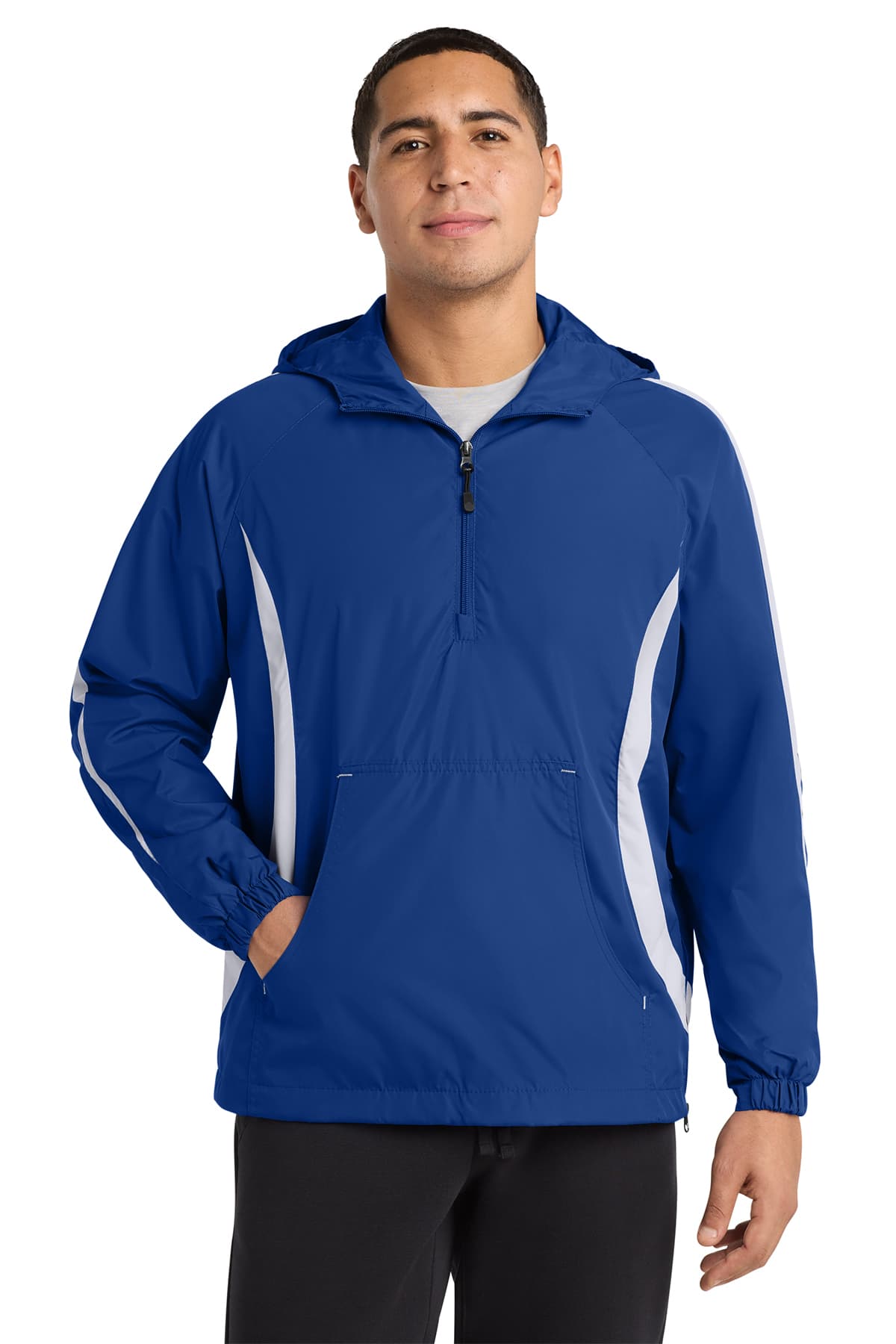 Sport-Tek Colorblock Raglan Anorak