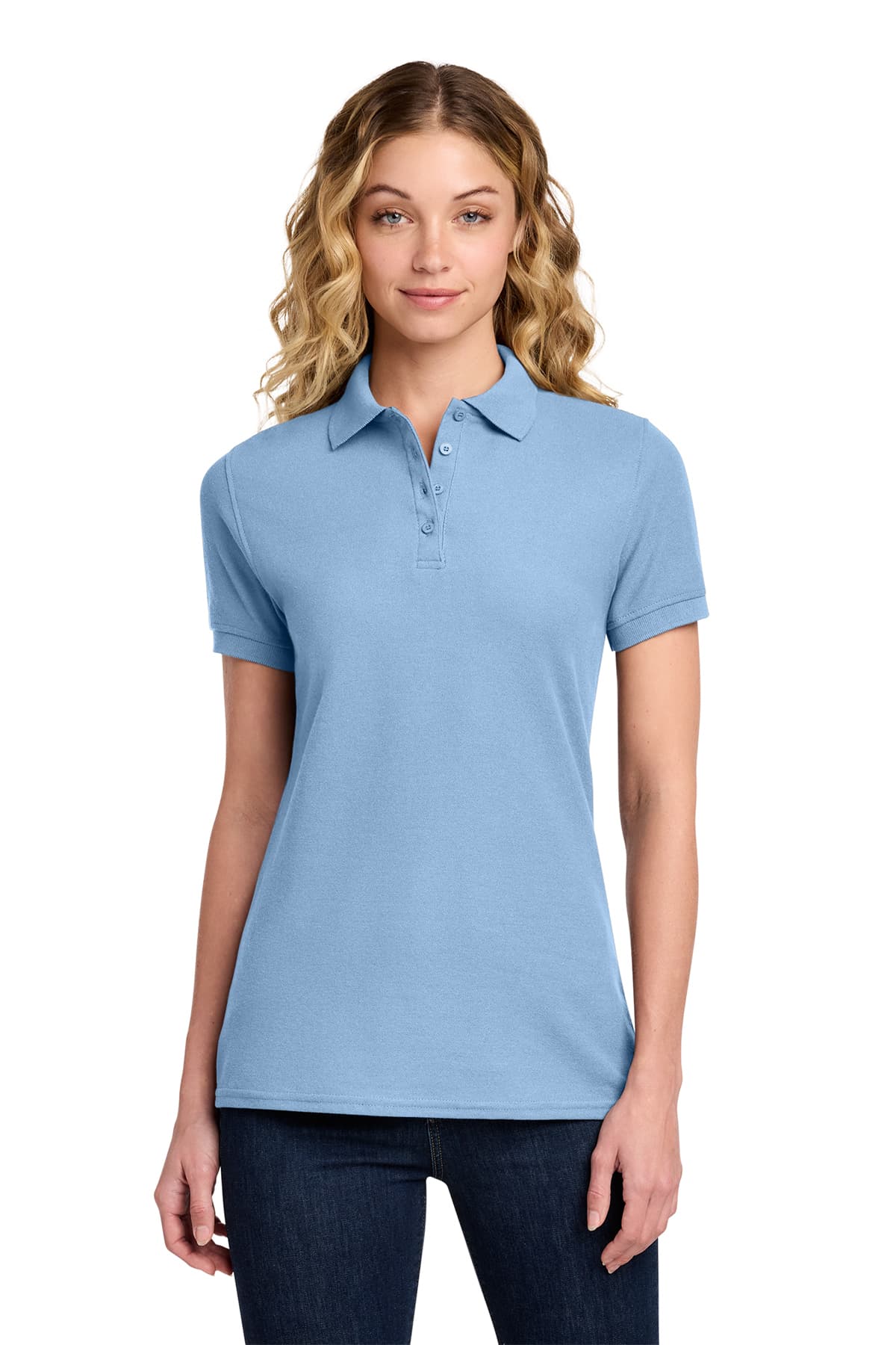 Port & Co Women's Core Blend Pique Polo