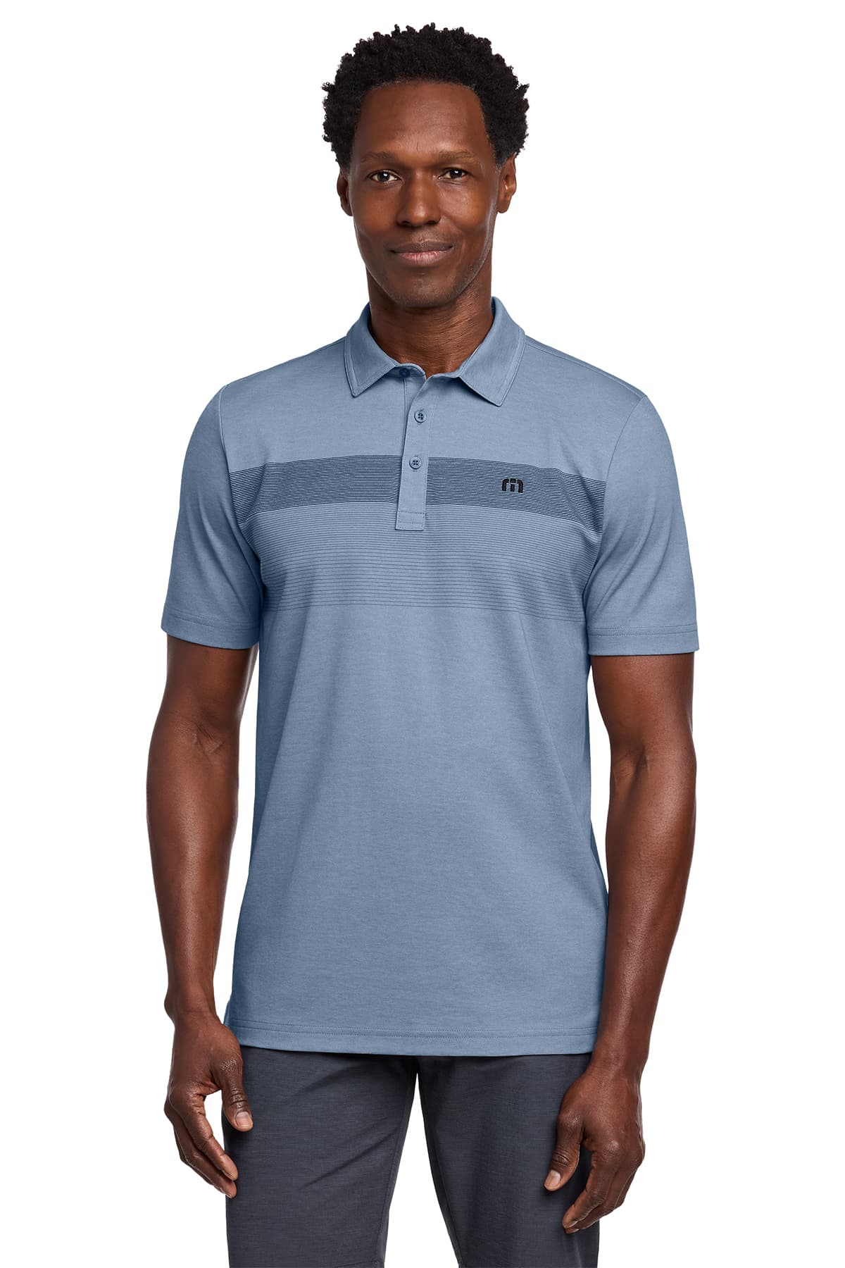 TravisMathew Coastal Chest Stripe Polo