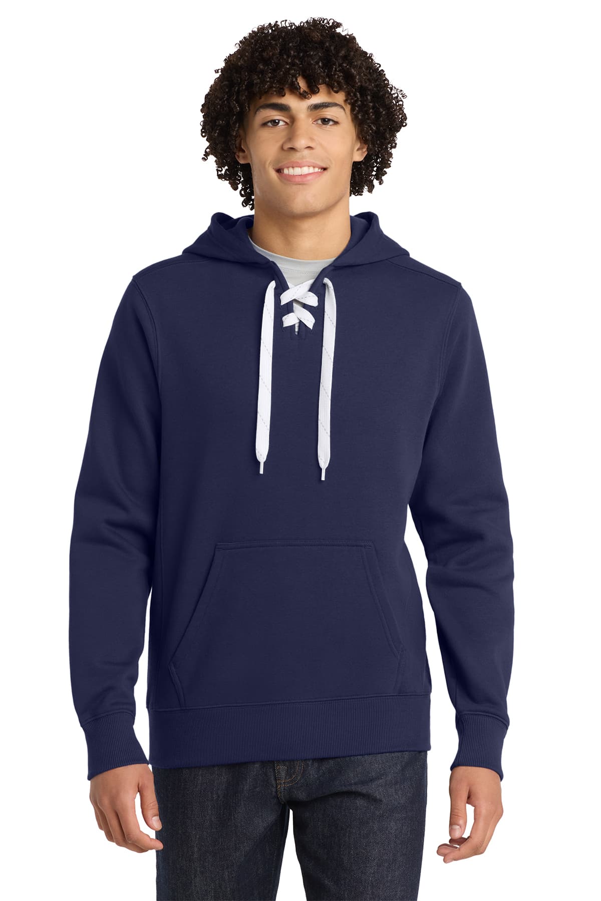 Sport-Tek Lace Up Pullover Hooded Sweatshirt