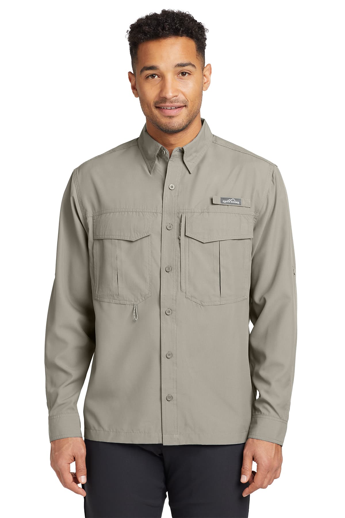 Eddie Bauer Long Sleeve Performance Fishing Shirt