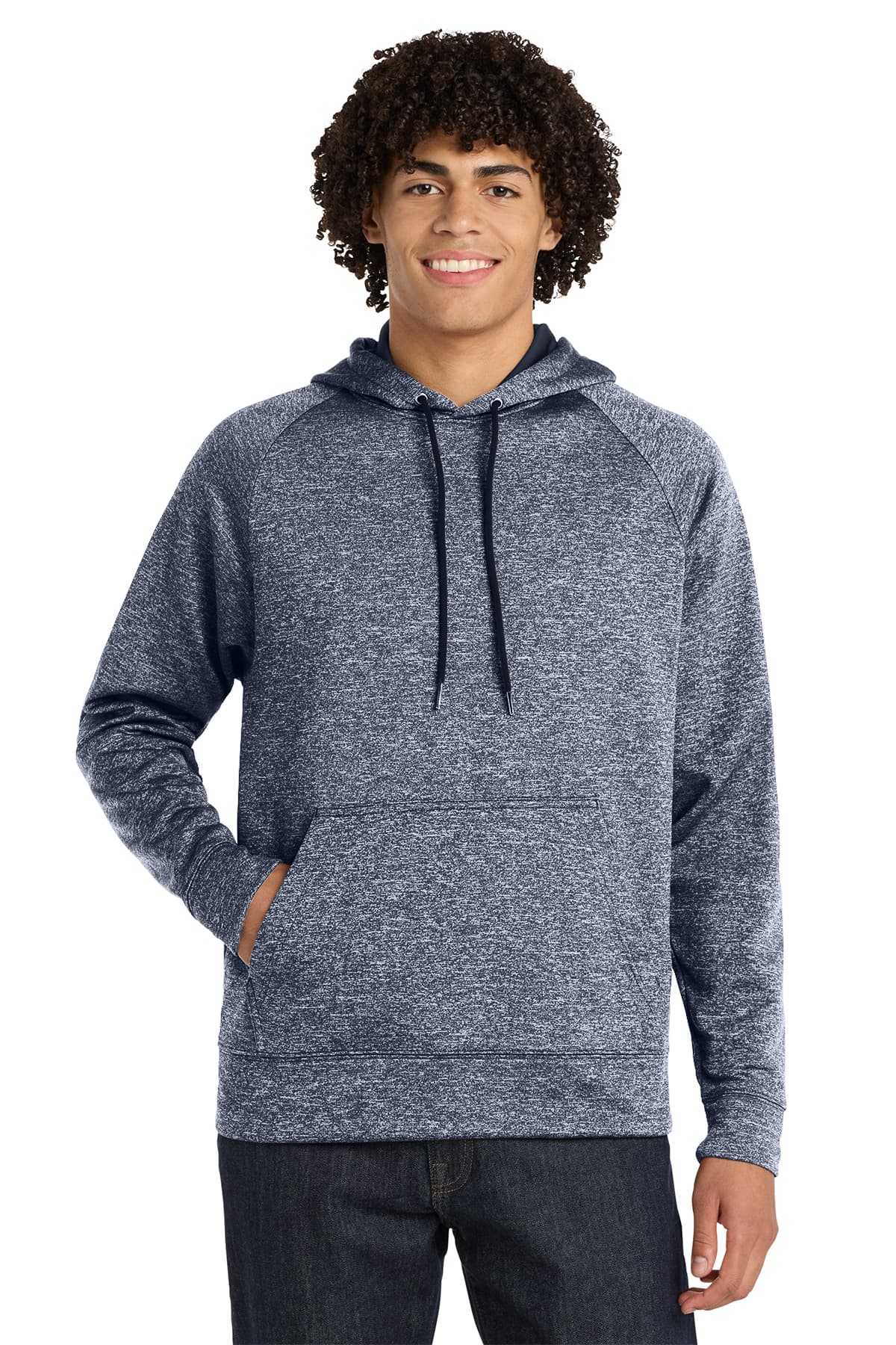 Sport-Tek PosiCharge Electric Heather Fleece Hooded Pullover