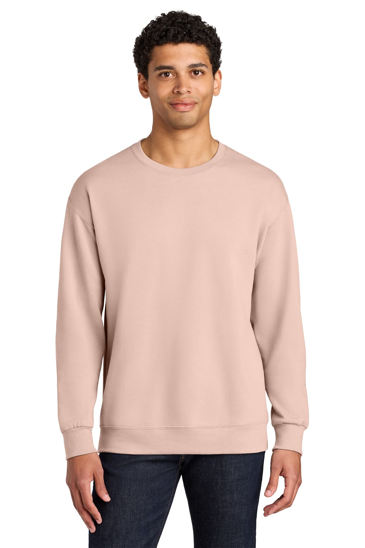 Jerzees Ultimate Unisex CVC Ring Spun Crewneck Sweatshirt