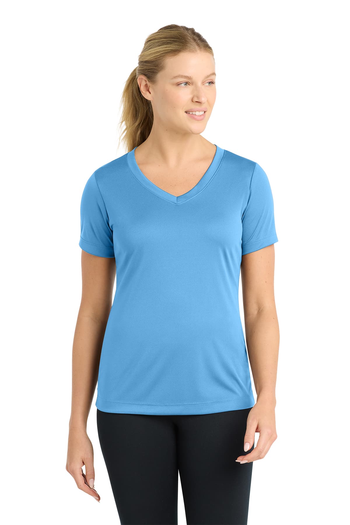 Sport-Tek Women's PosiCharge Competitor V-Neck Tee