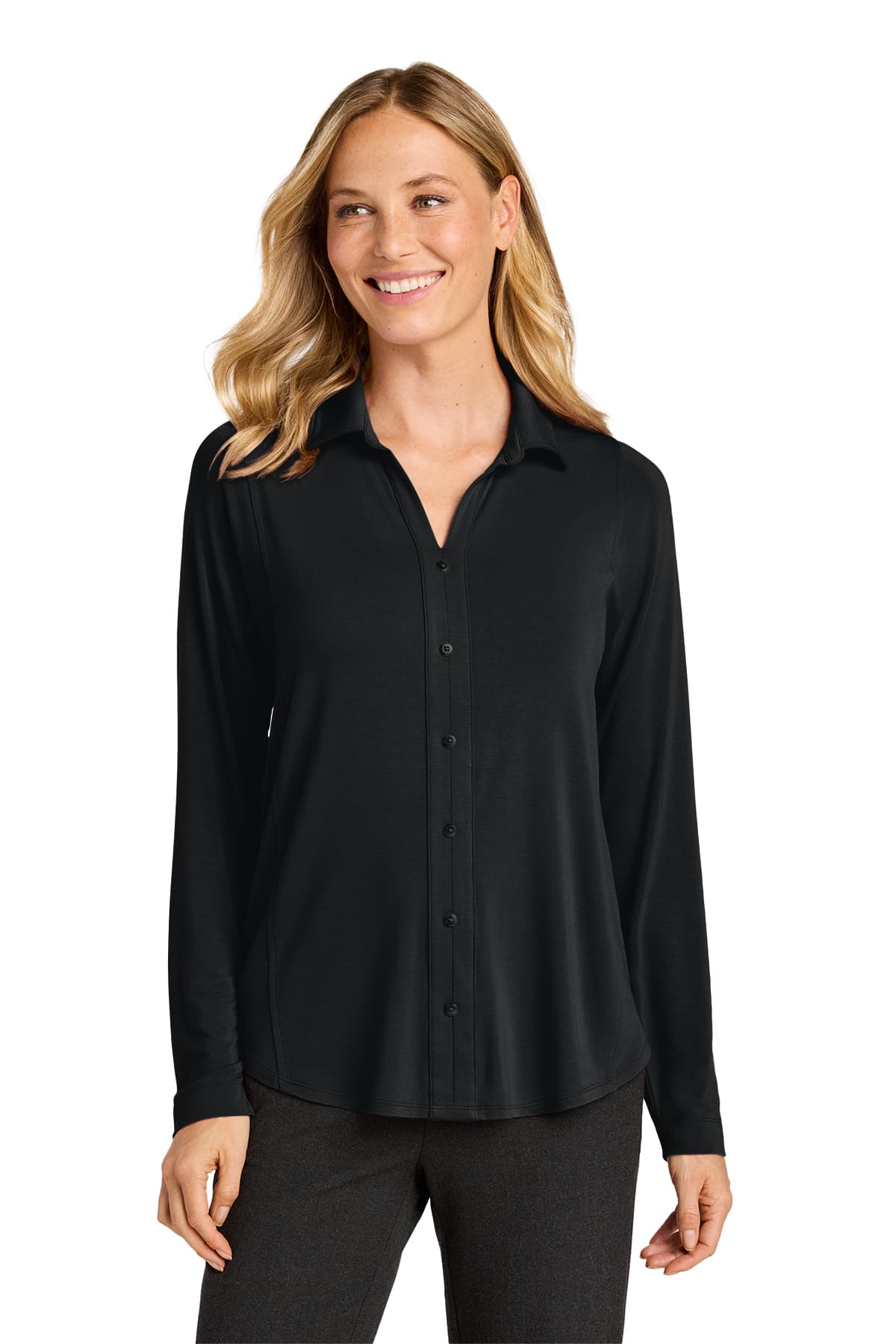 Port Authority Women’s Luxe Knit Button Tunic