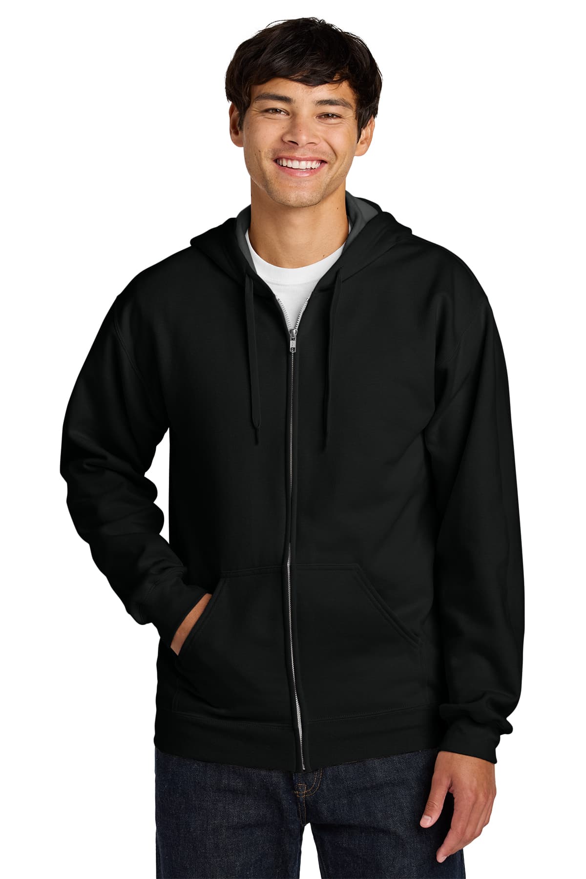 Gildan Softstyle Midweight Fleece Full-Zip Hooded Sweatshirt