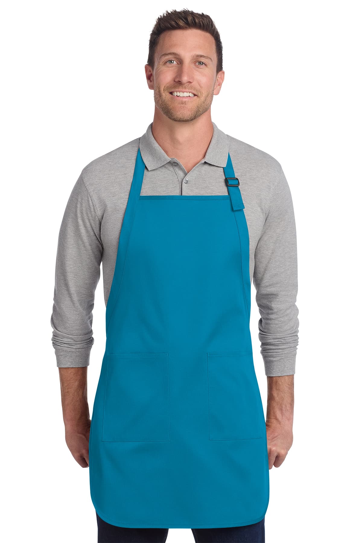 Port Authority Full-Length Two-Pocket Bib Apron