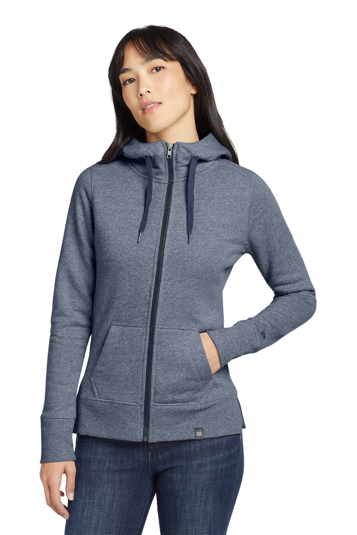 New Era Women's French Terry Full-Zip Hoodie