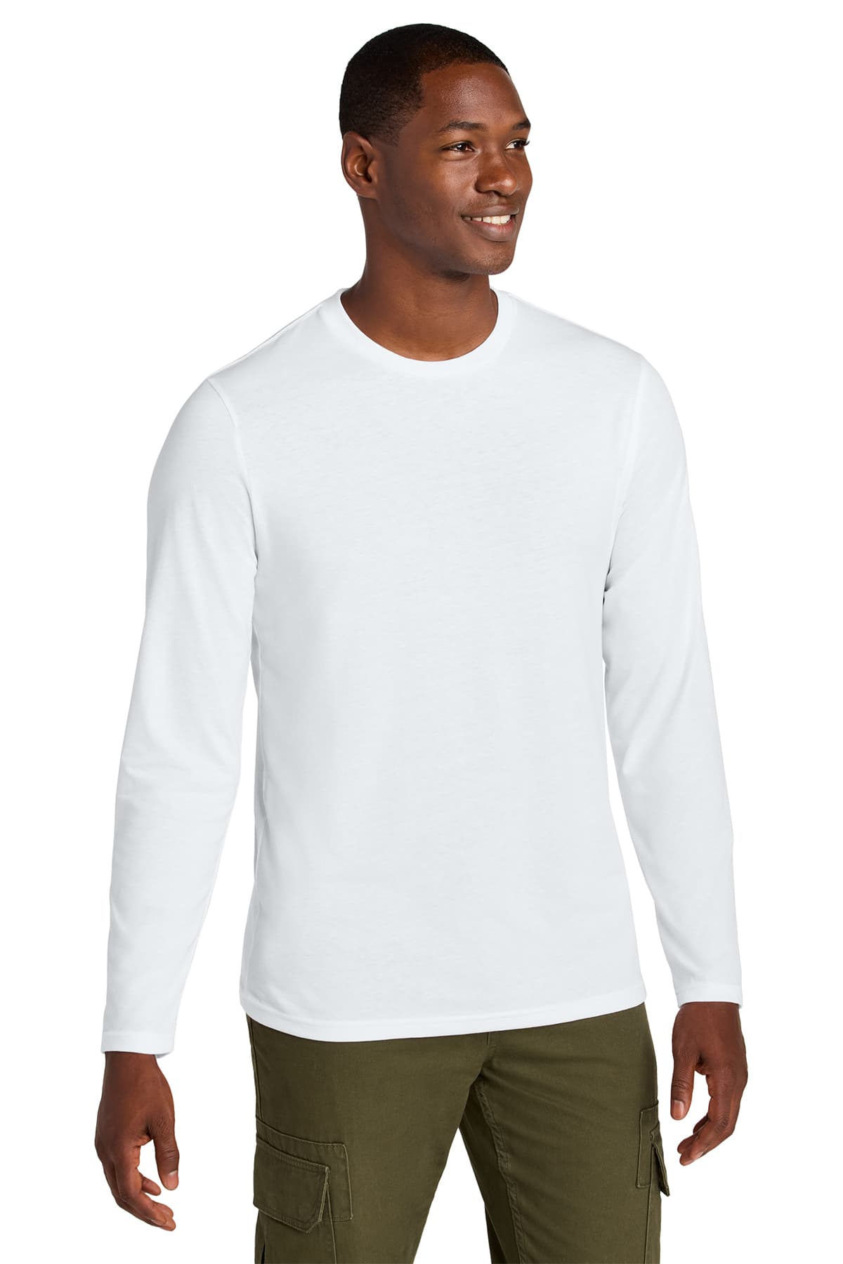 District Perfect Weight CVC Long Sleeve Tee
