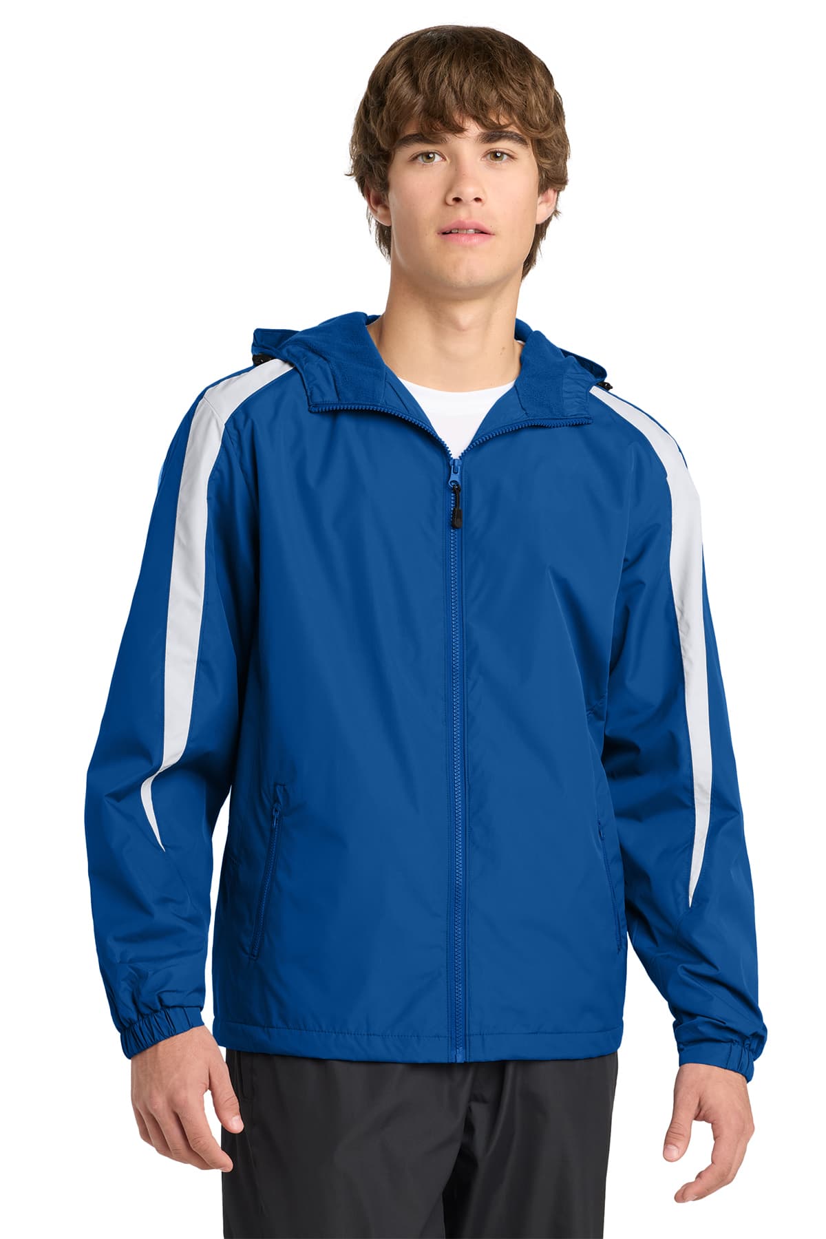 Sport-Tek Fleece-Lined Colorblock Jacket