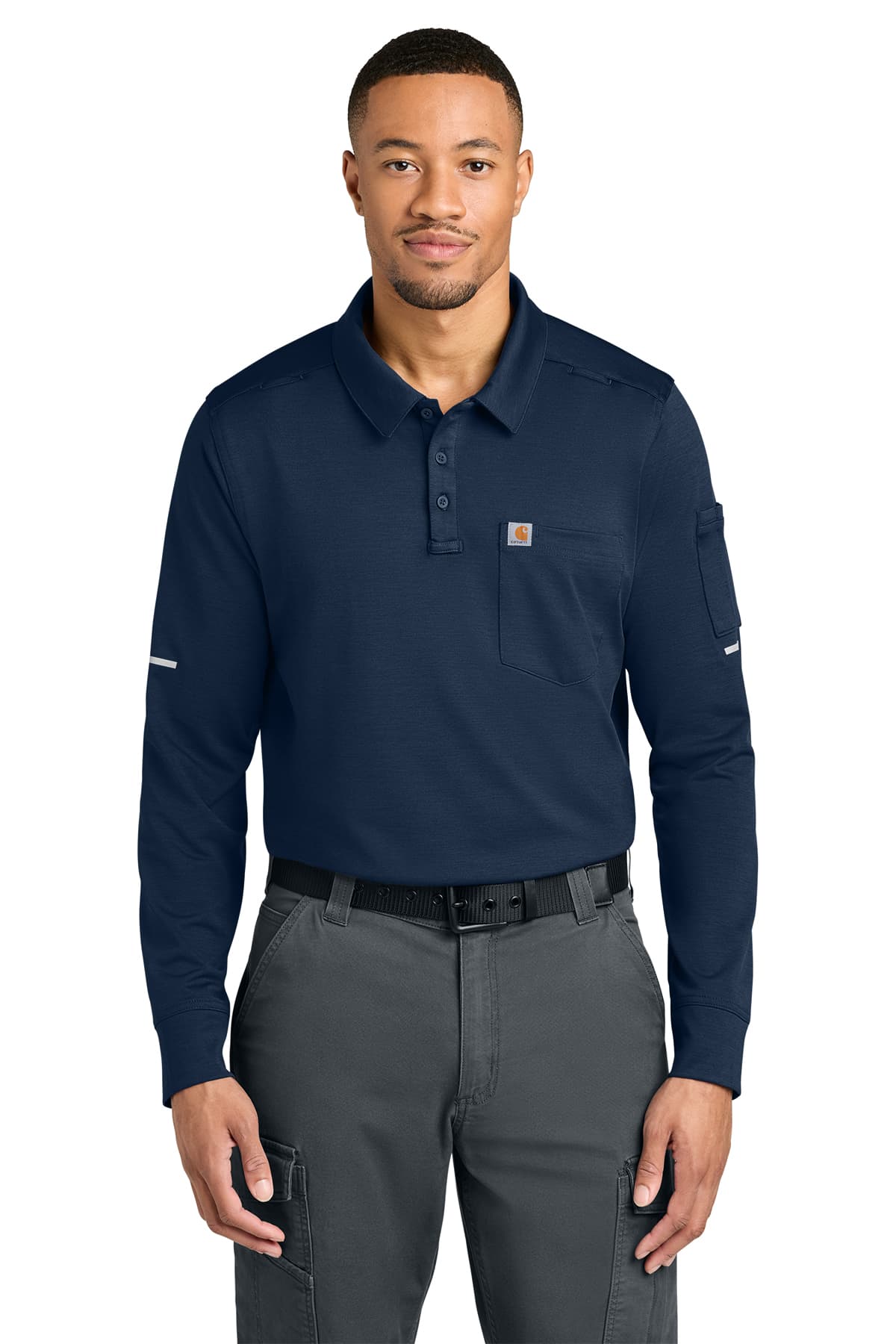 Carhartt FLD & RSCU Long Sleeve Polo