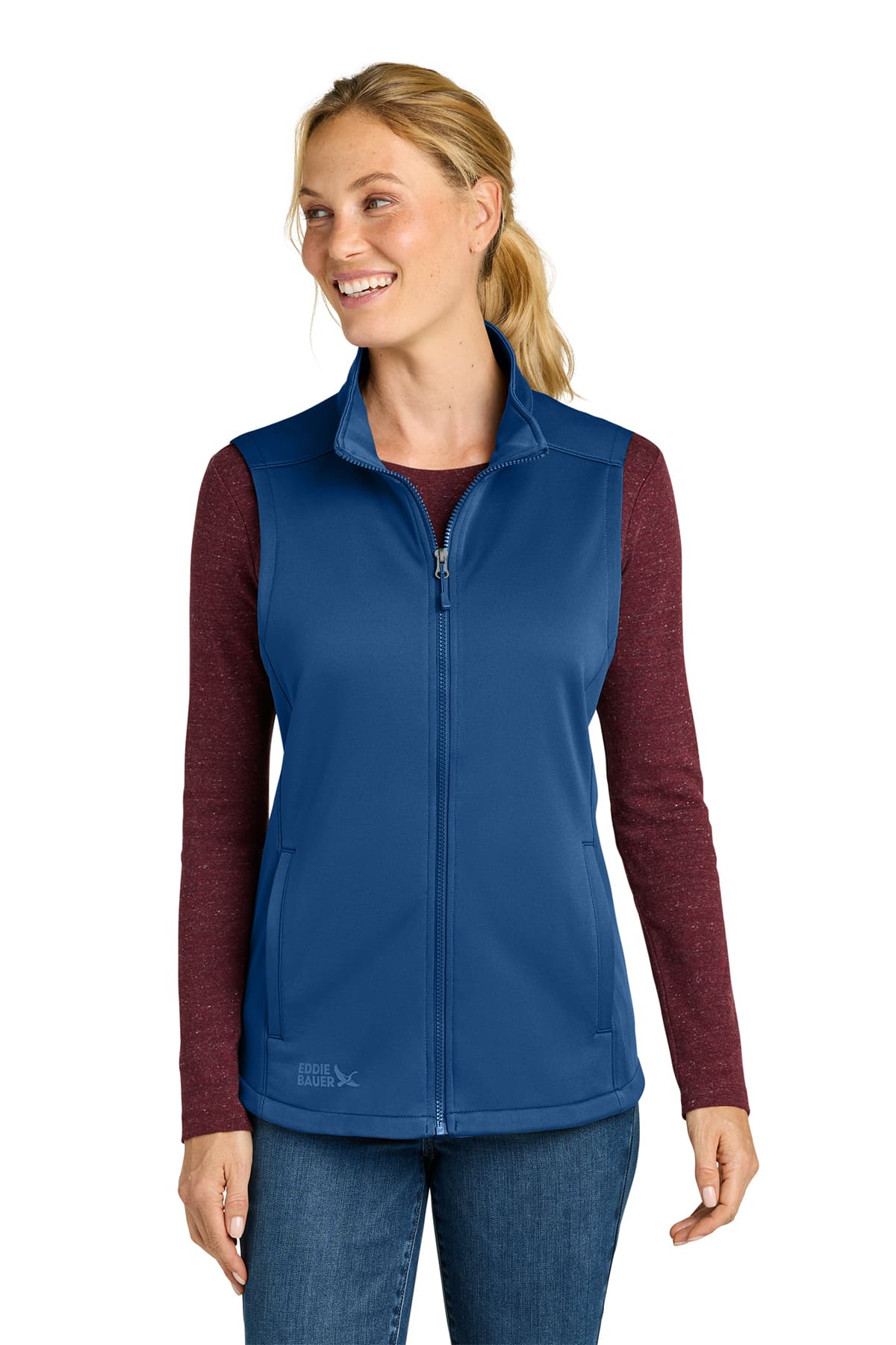 Eddie Bauer Women’s Smooth Mid Layer Fleece Vest