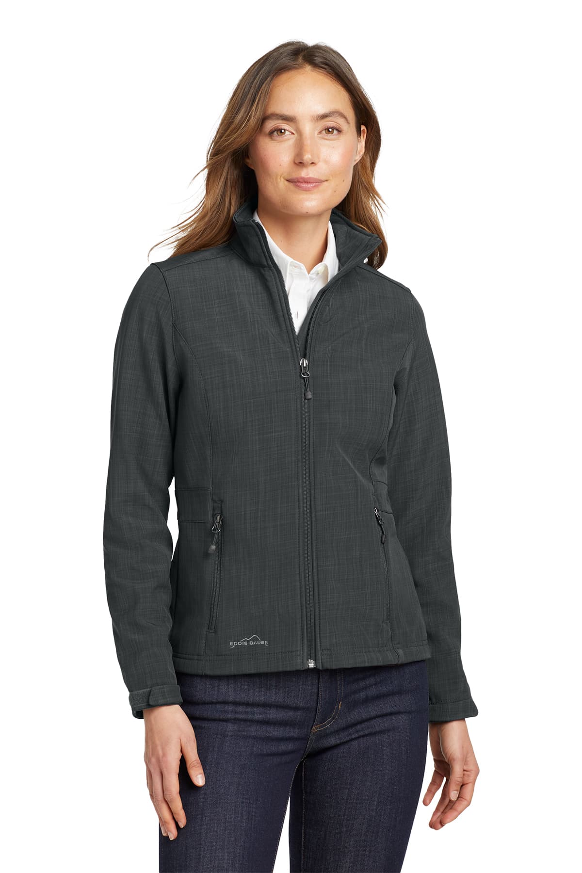 Eddie Bauer Women's Shaded Crosshatch Soft Shell Jacket