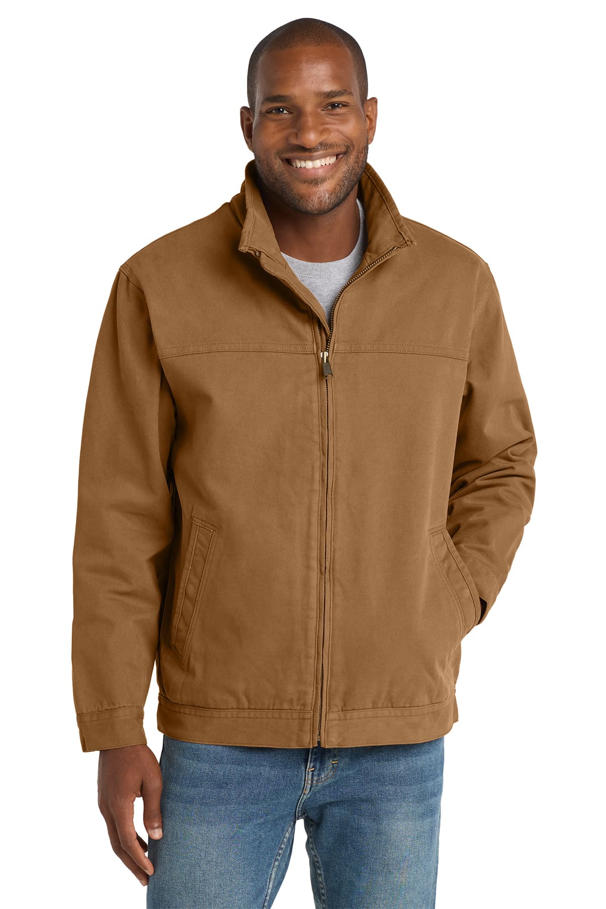 CornerStone Washed Duck Cloth Flannel-Lined Work Jacket