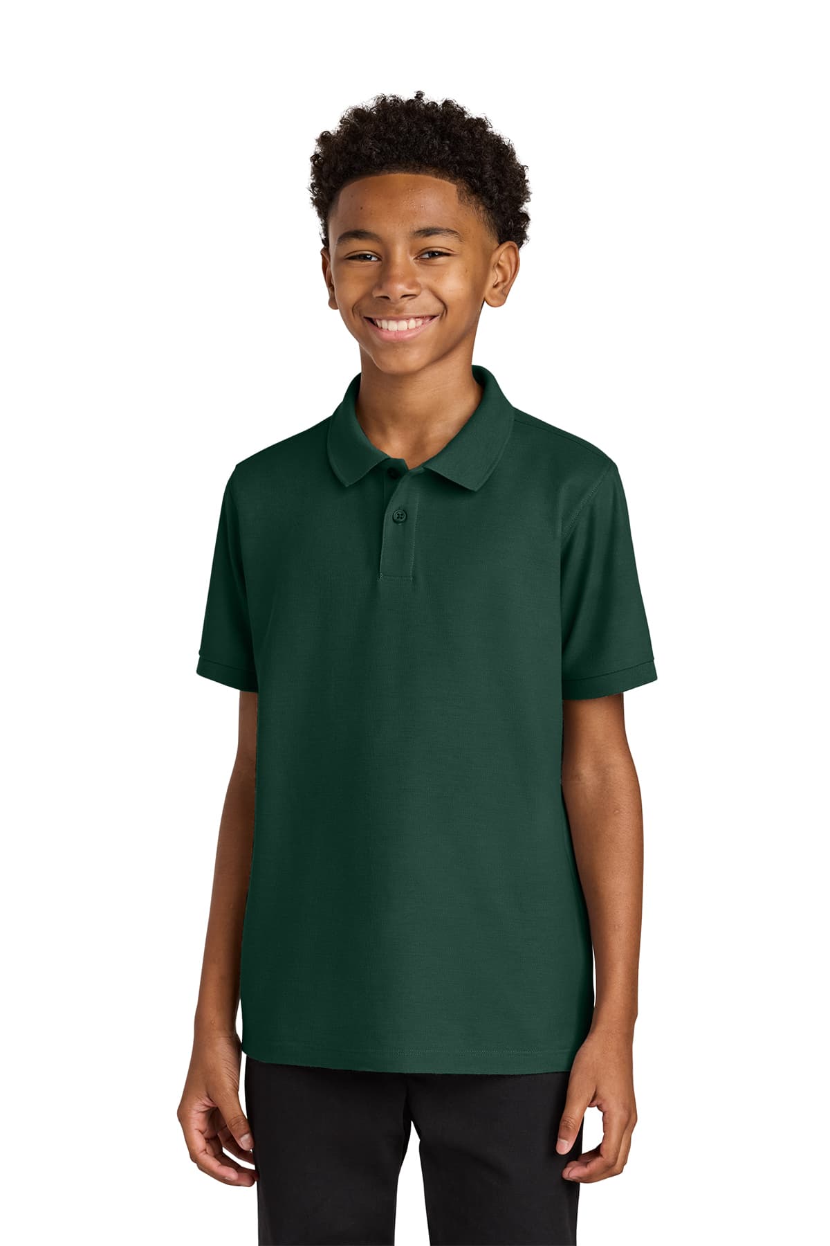 Port Authority Youth Wearever Signature Pique Polo