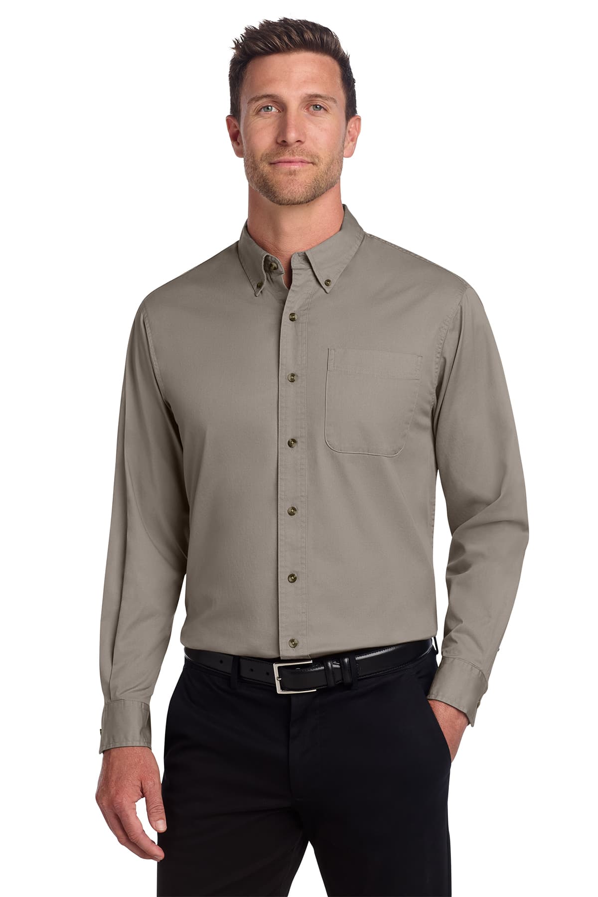 Port Authority Long Sleeve Twill Shirt