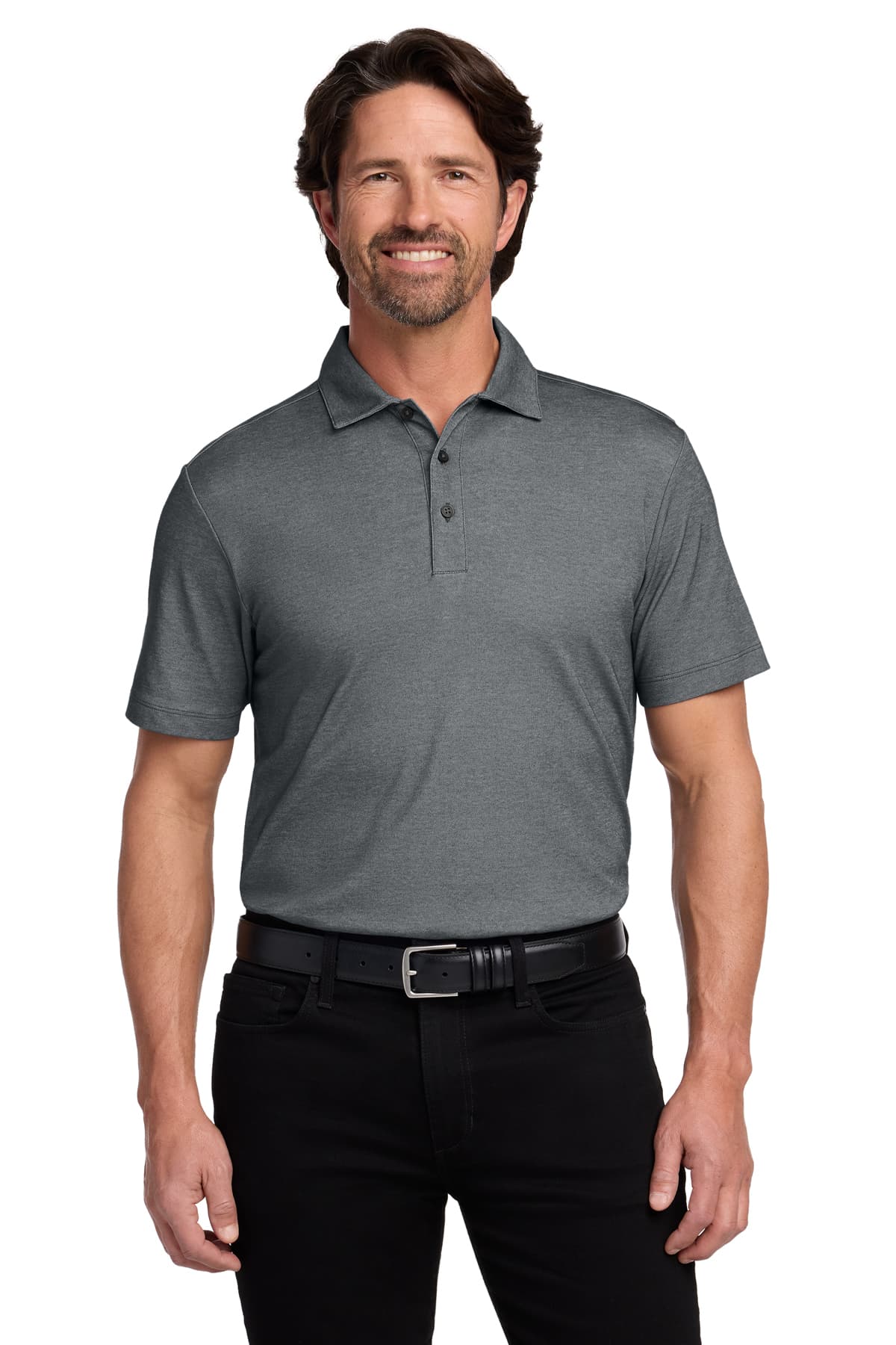 Port Authority Fine Pique Blend Polo