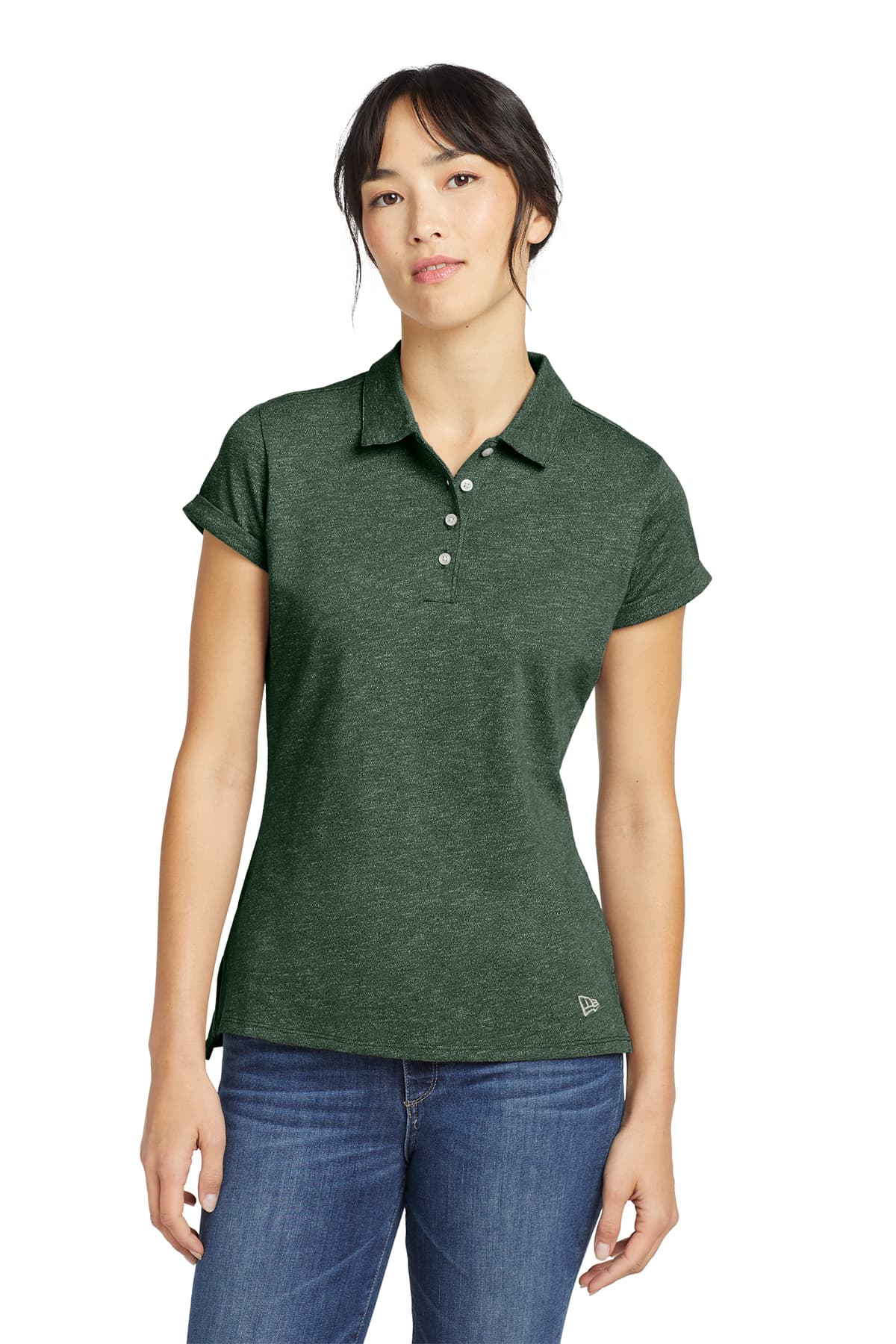 New Era Women's Slub Twist Polo