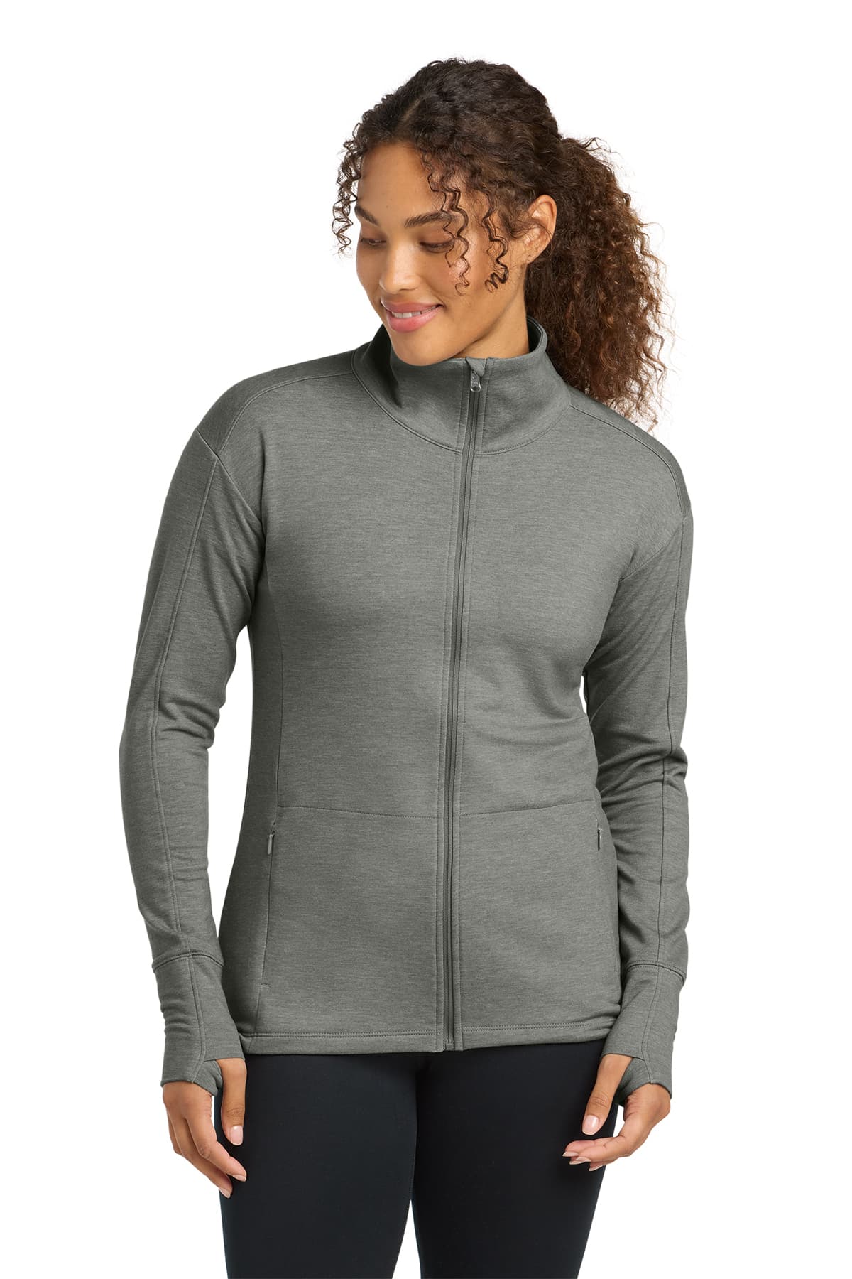 Sport-Tek Women's Sport-Wick Flex Fleece Full-Zip