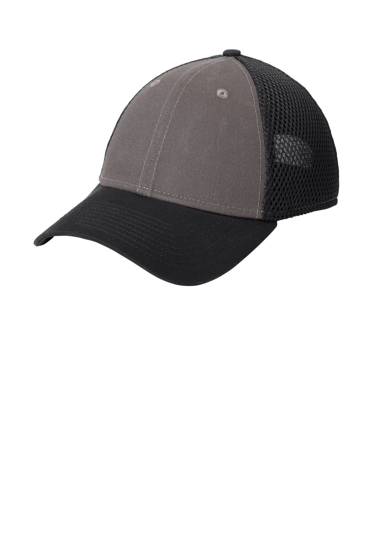 New Era Snapback Contrast Front Mesh Cap
