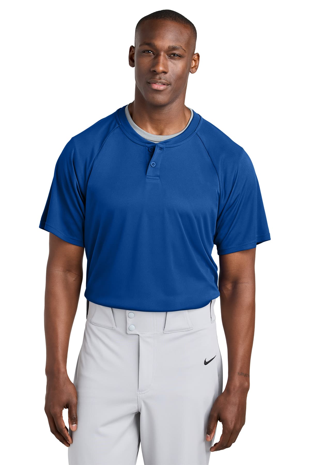 Sport-Tek PosiCharge Competitor 2-Button Henley