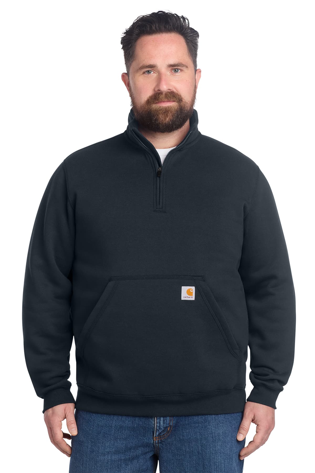 Carhartt Midweight 1/4-Zip Mock Neck Sweatshirt