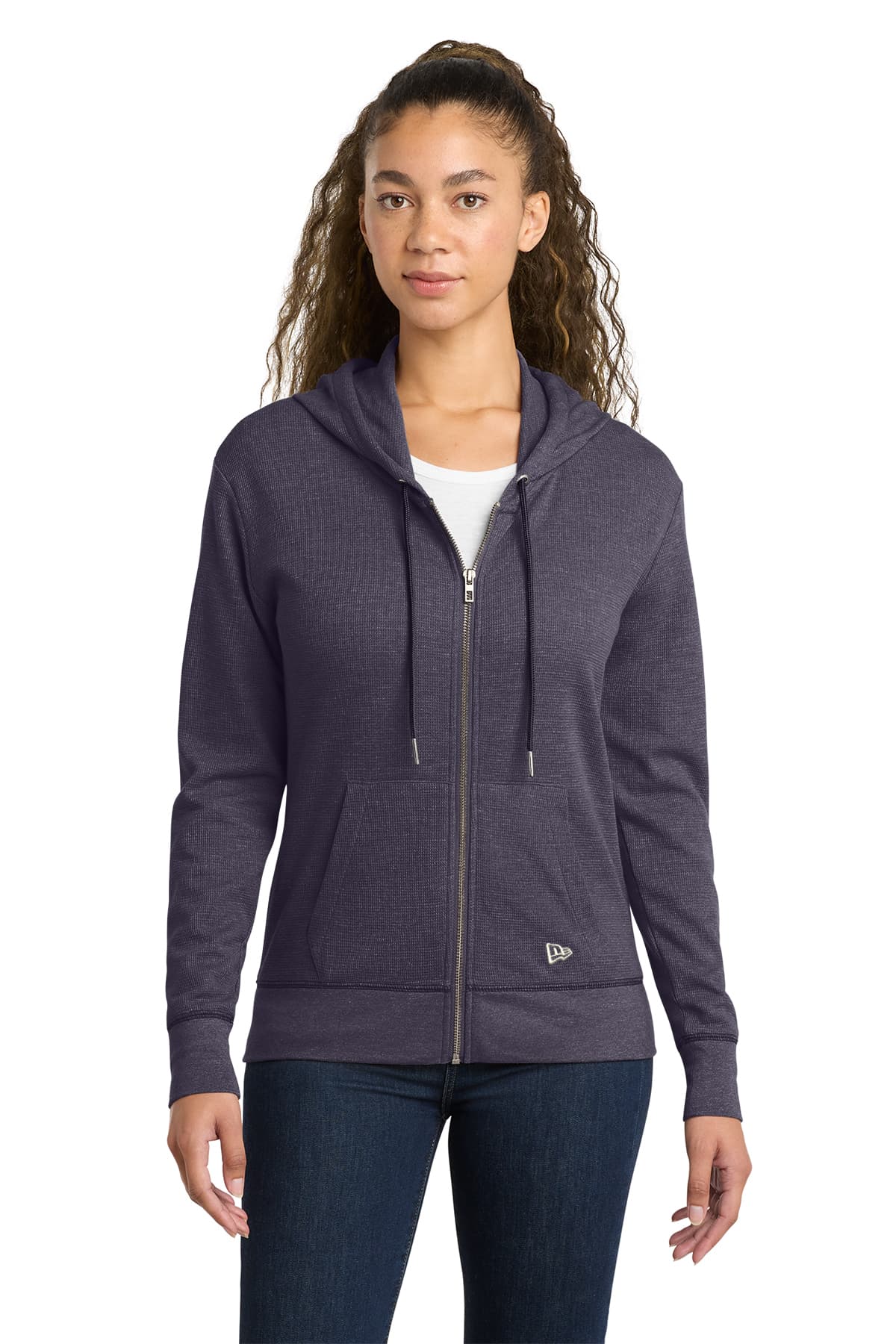 New Era Women's Thermal Full-Zip Hoodie