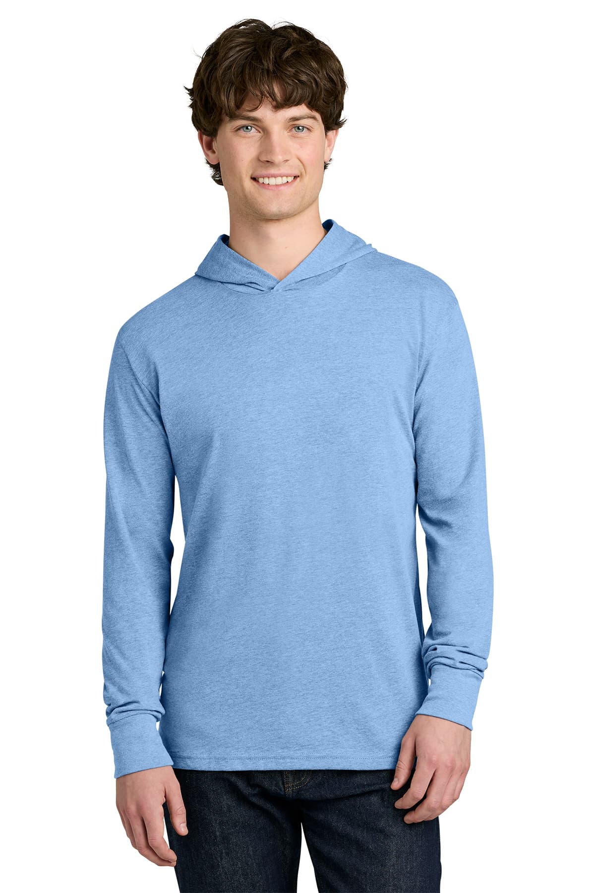 Next Level Apparel CVC Long Sleeve Hoodie
