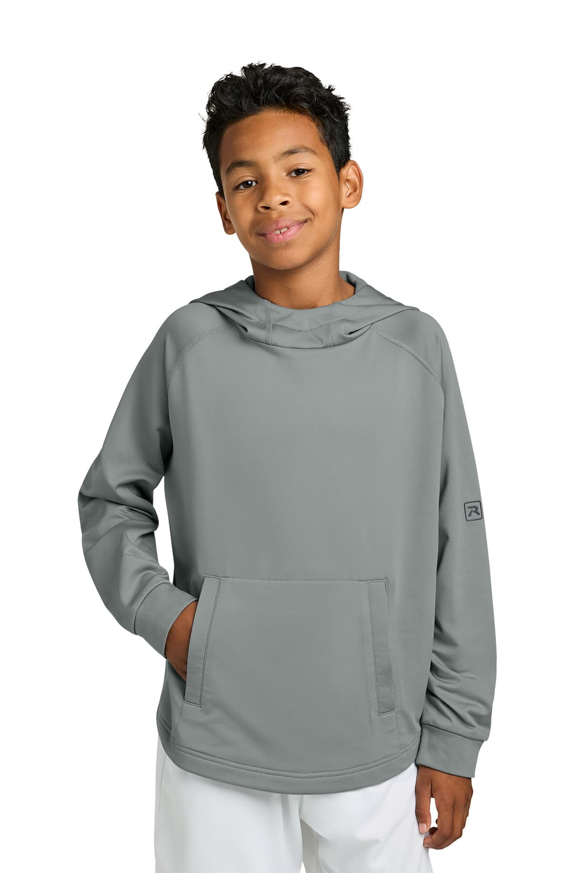 Richardson Youth Charge Performance Fleece Long Sleeve Hoodie