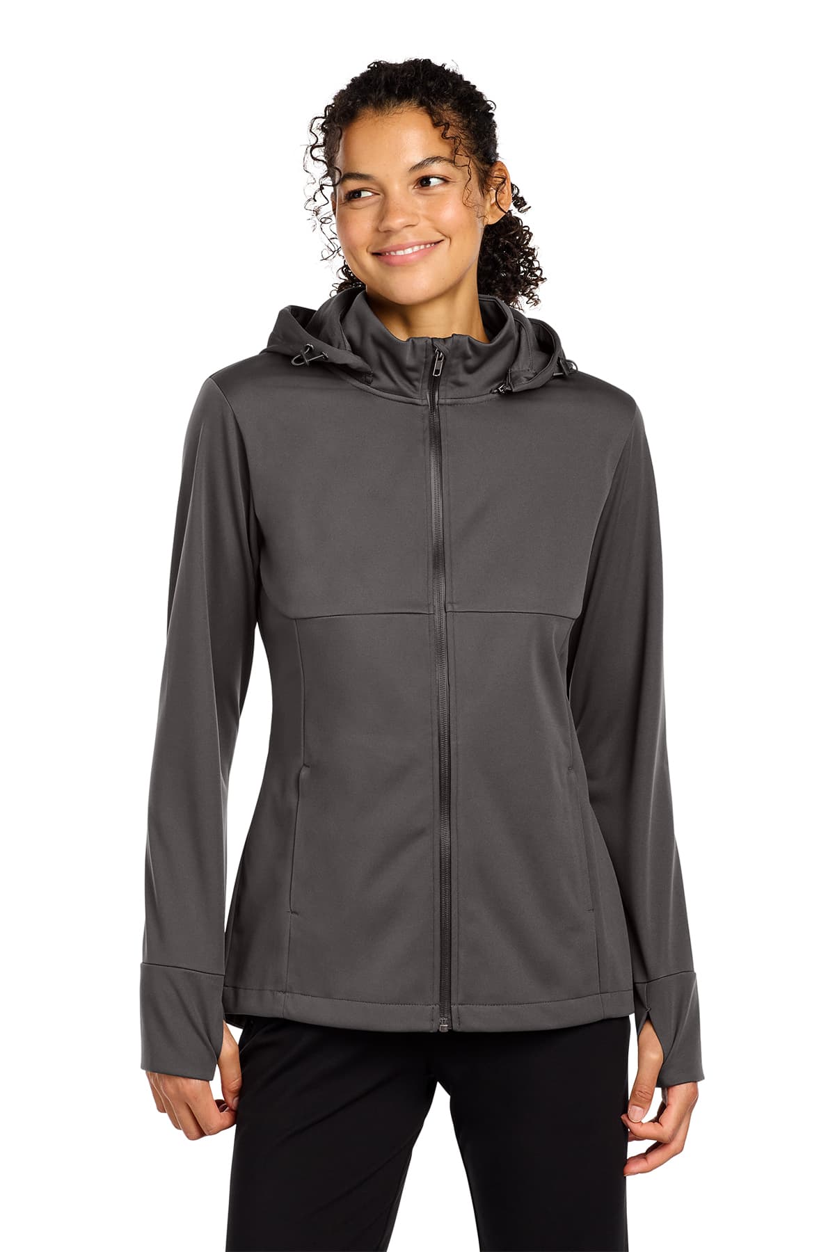 Sport-Tek Women's Hooded Soft Shell Jacket